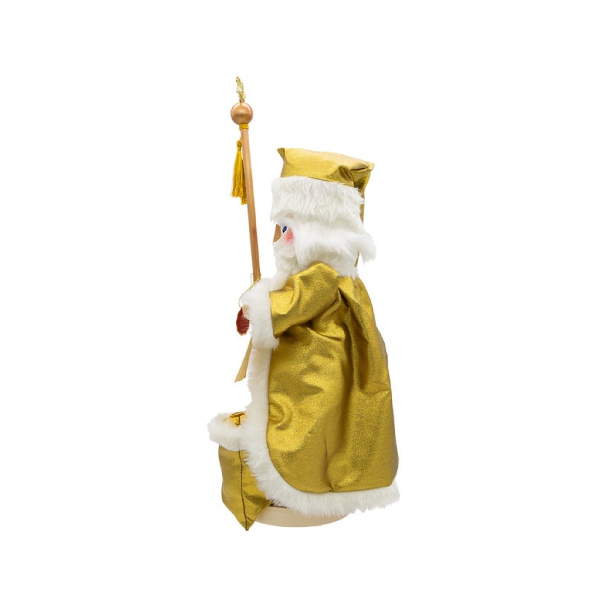 Steinbach Musical Nutcrackers, Song of the Season Series, 7th in the Series, Joy to the World Santa, 18.5"