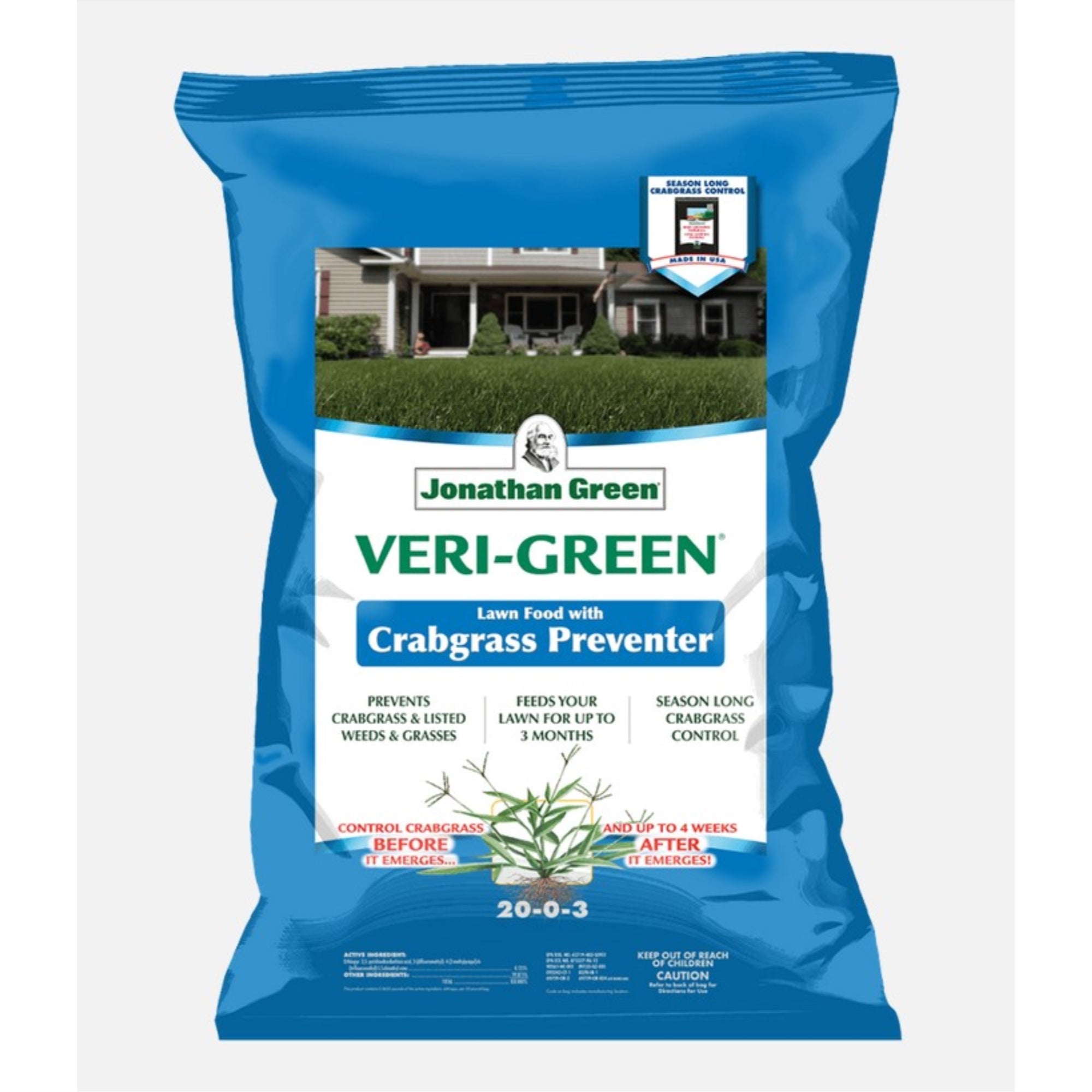 Jonathan Green Annual Lawn Care Program for Acidic Soil, 5M (Covers 5,000 sq ft) Pack of 4