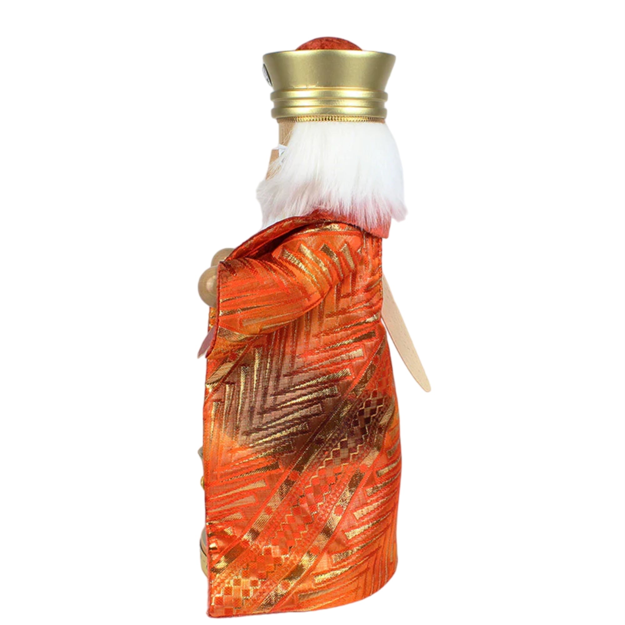 Steinbach Wooden Big Nutcracker, German Christmas Decoration, Three Wise Men Melchior, 15"