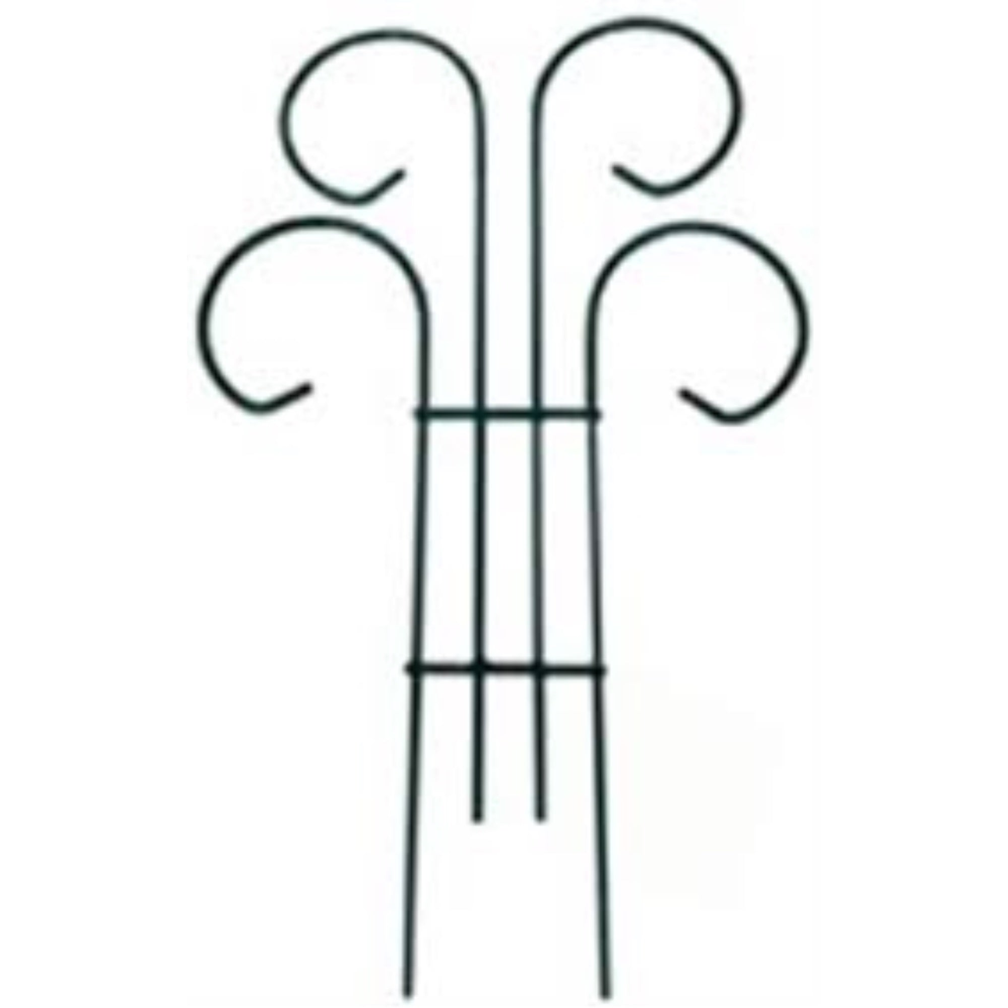 plant pot trellis support Bosmere Wren Scroll Trellis 24"