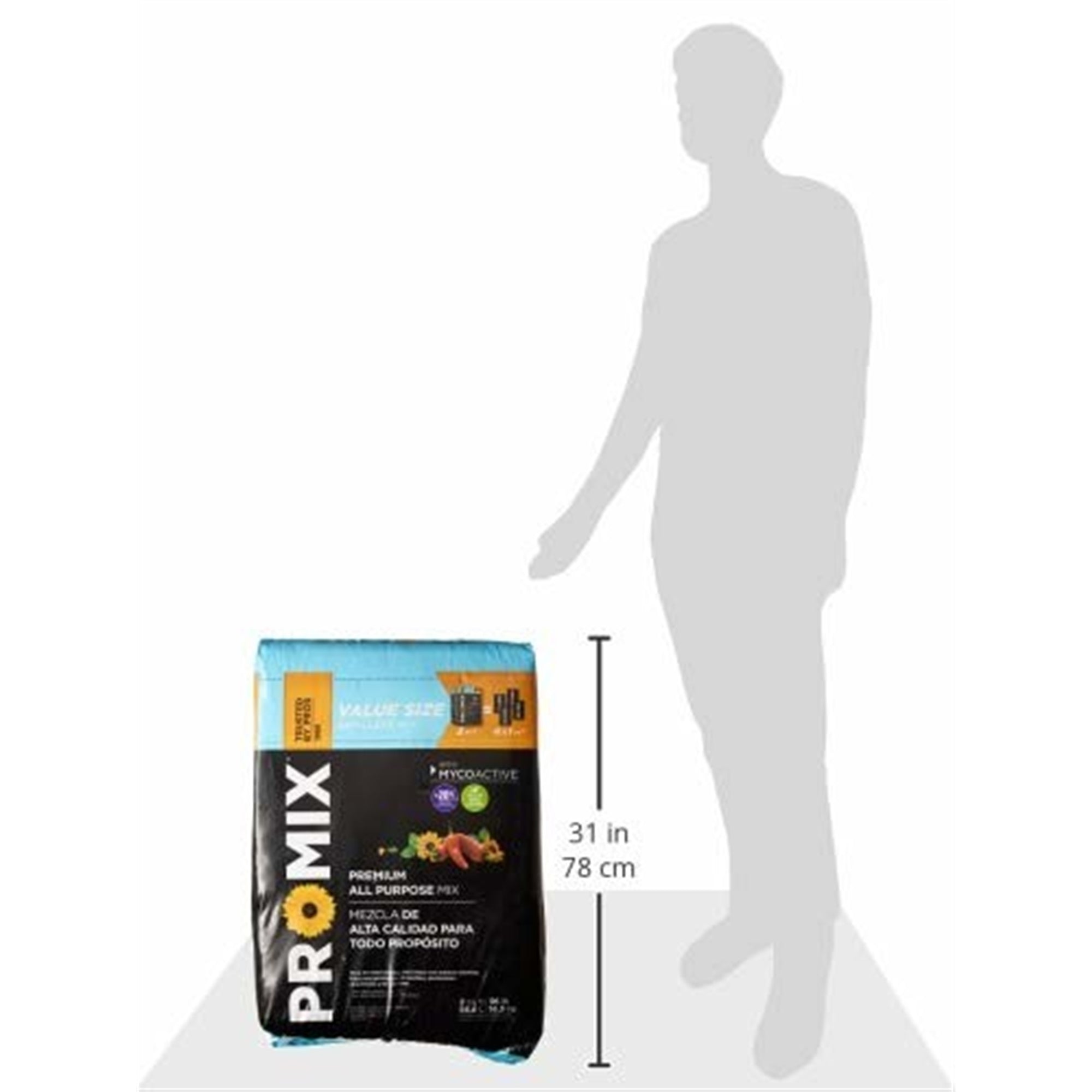 Premier Horticulture PRO-MIX Premium All Purpose MYCOACTIVE Mix, 2 CU FT