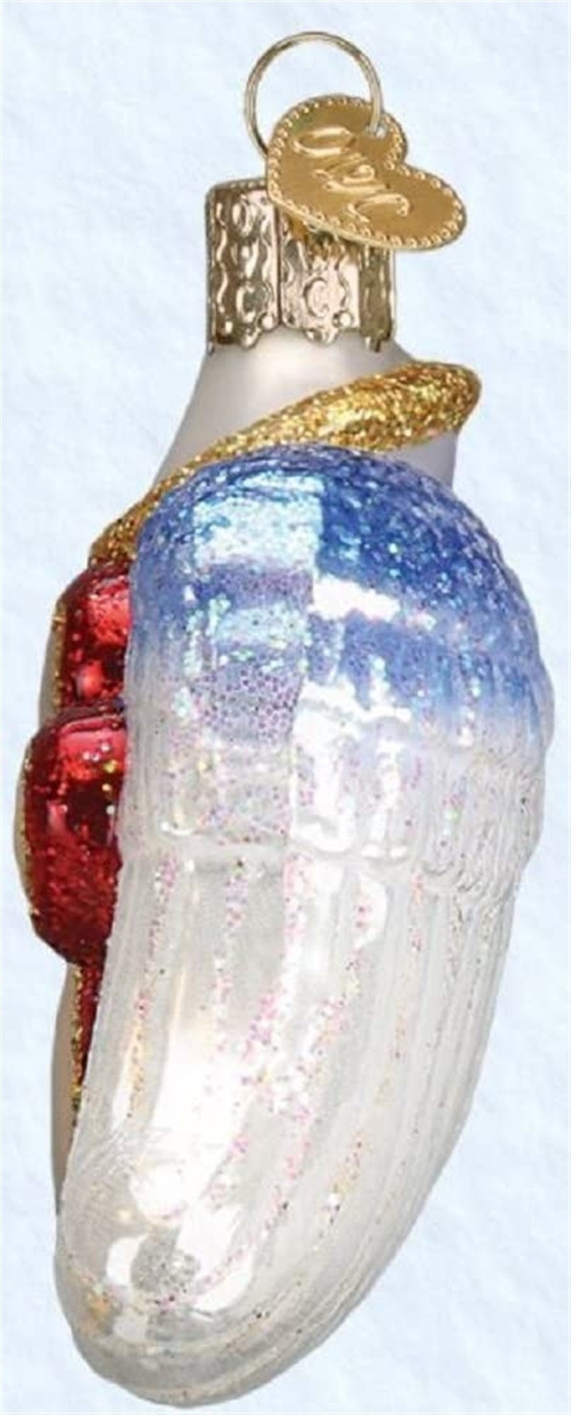 Old World Christmas Glass Blown Beloved Pet Ornament