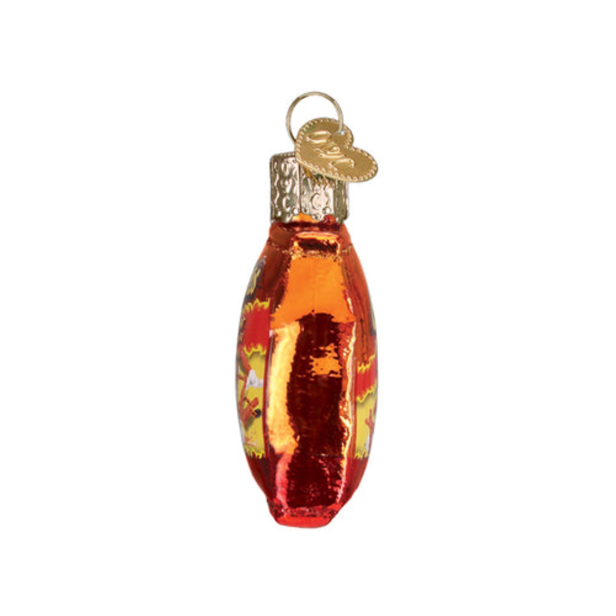 Old World Christmas Mini Flamin Hot Cheetos Blown Glass Holiday Ornament For Tree