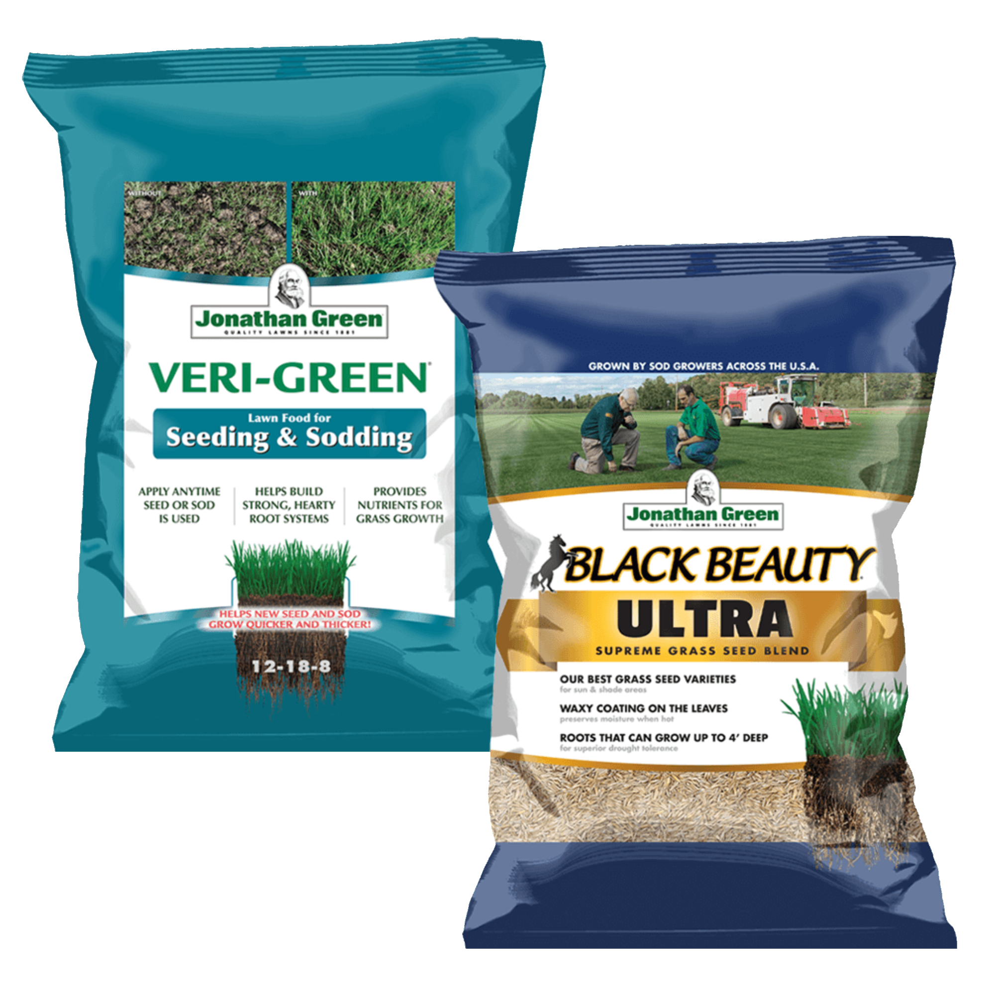 Jonathan Green Grass Seed &amp; Fertilizer Bundle - 15,000 sq ft