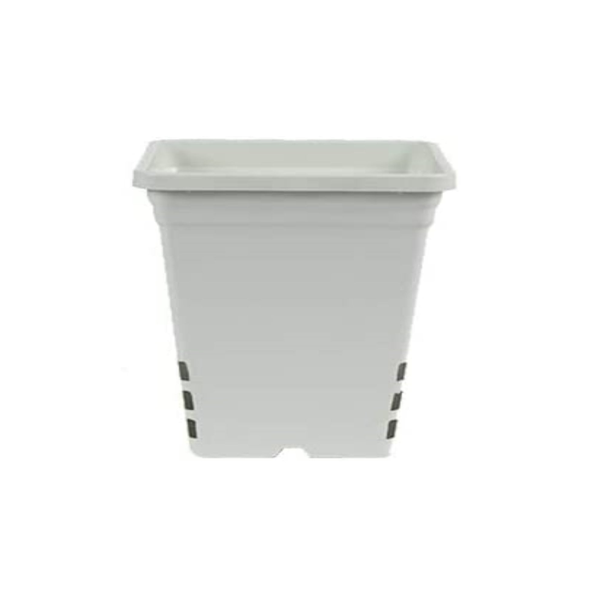 SunPack Food Grade & BPA Free, UV Resistant, Nusery Pot, White 9" Tall