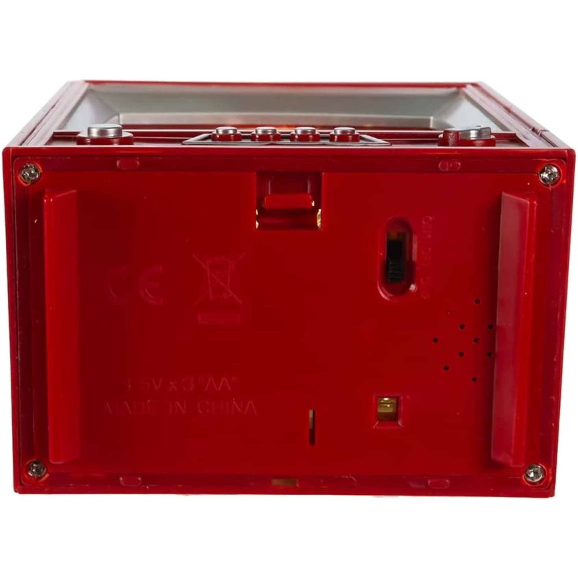 Kurt Adler Rudolph and Santa Musical TV Table Piece, Multi-Colored, 8.5"