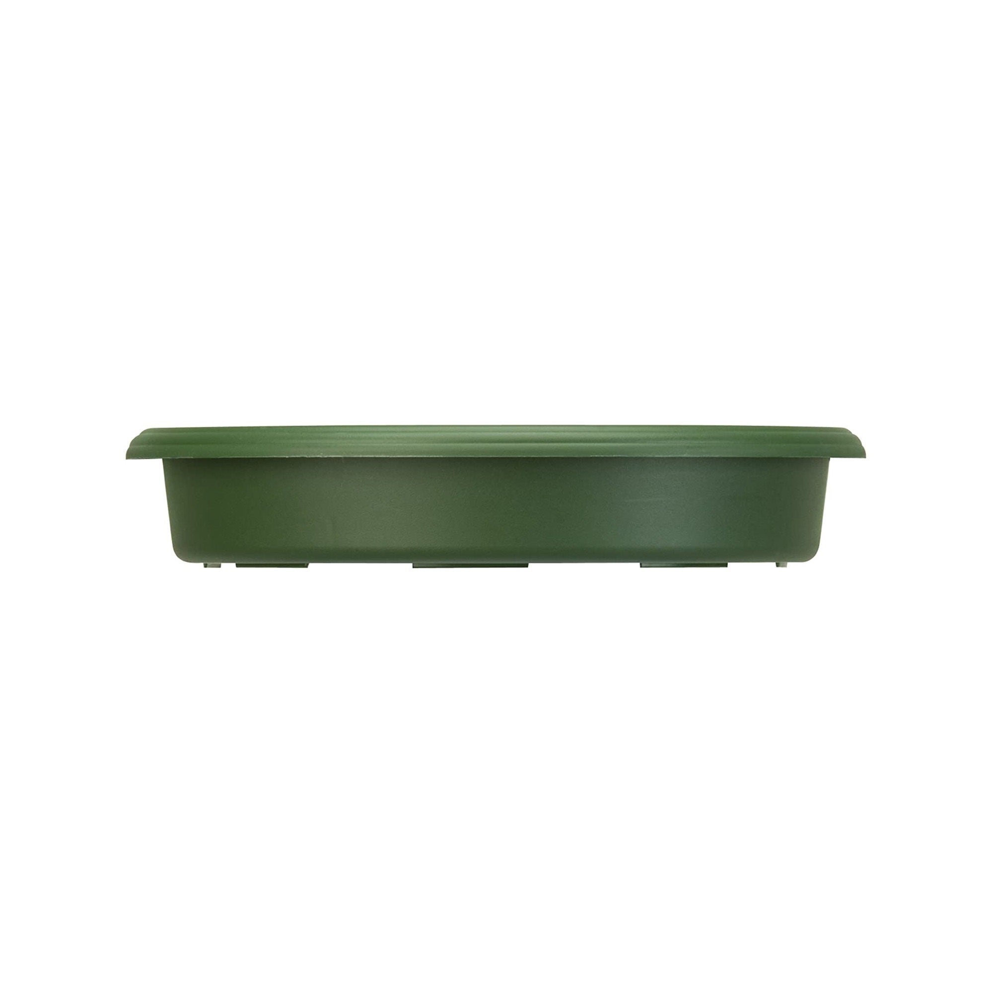 The HC Companies Panterra Plastic Saucer, Green - 8"