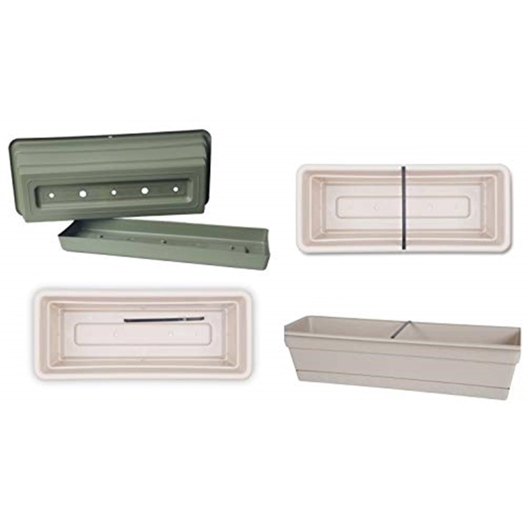 Bloem Indoor/Outdoor Plastic Dura Cotta Window Box Planter