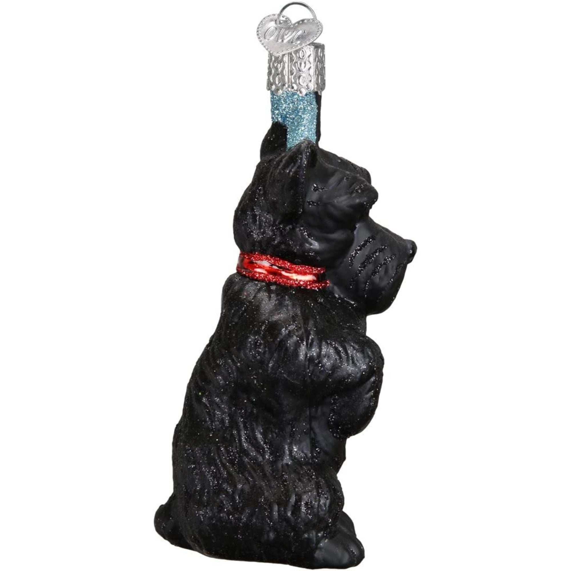 Old World Christmas Glass Blown Scottish Terrier Ornament