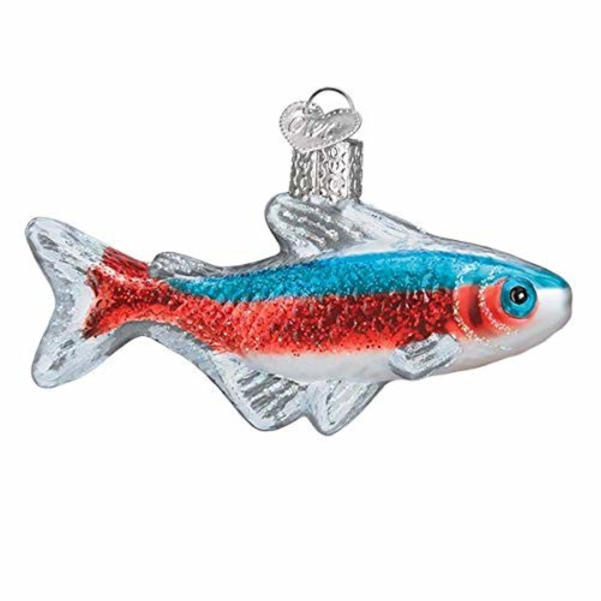Old World Christmas Glass Blown Ornament, Tetra Fish