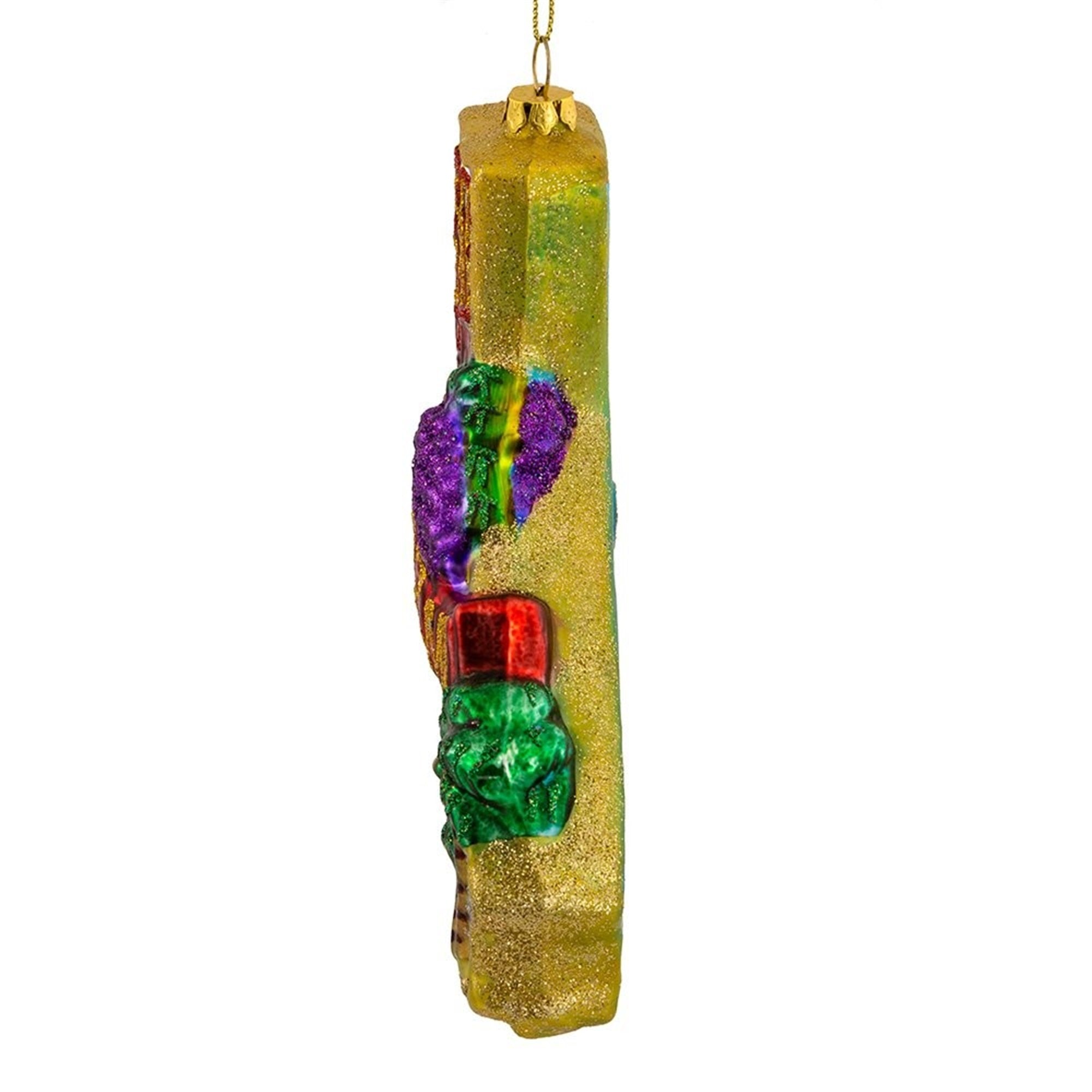 Kurt Adler California Glass Ornament, 6-1/2-Inch