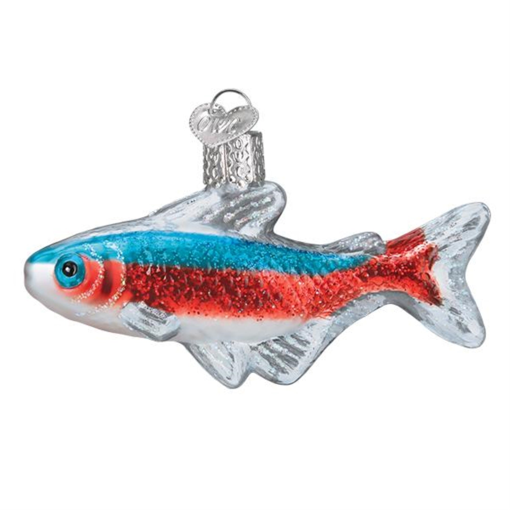 Old World Christmas Glass Blown Ornament, Tetra Fish