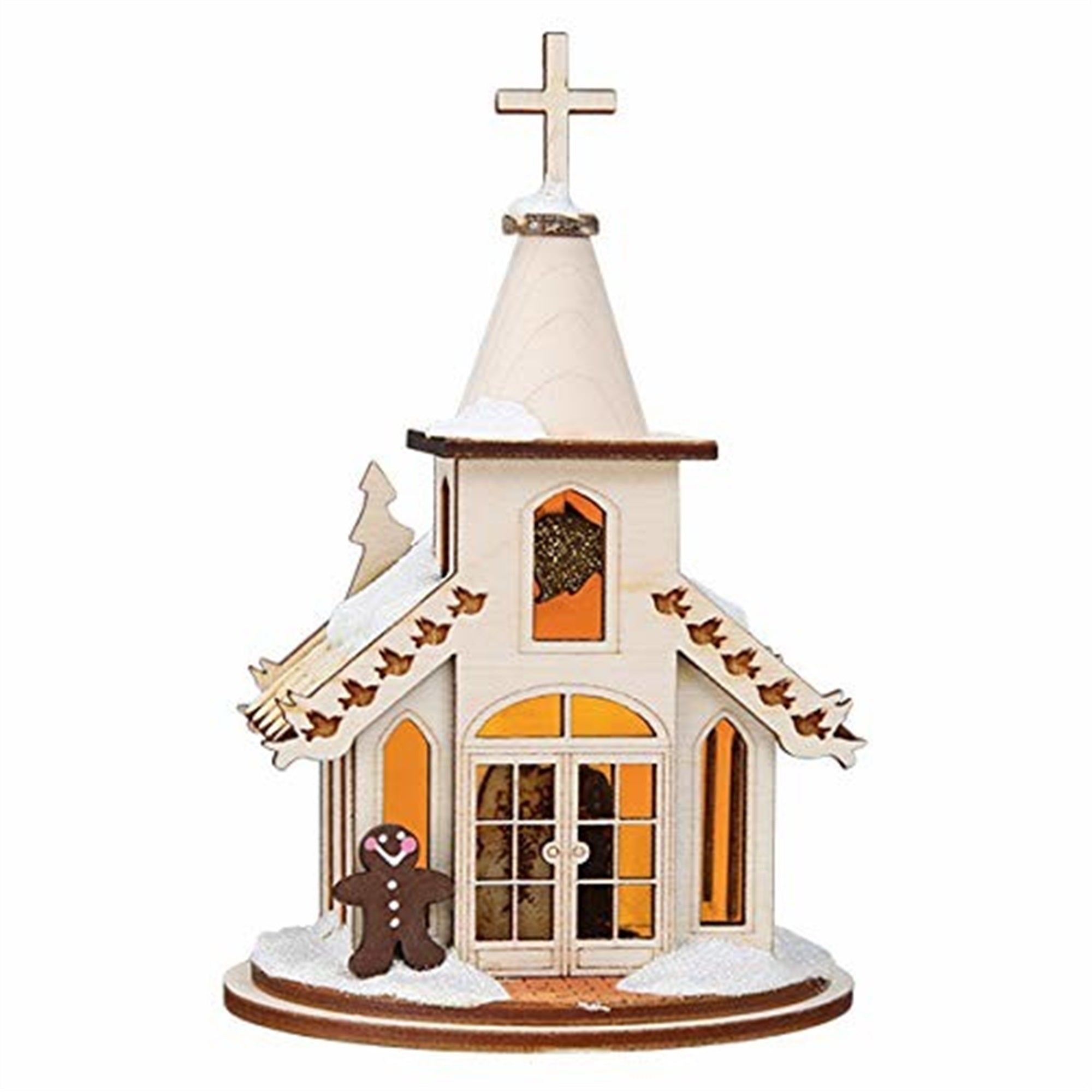 Old World Christmas Wedding Chapel Ornament (#80002)
