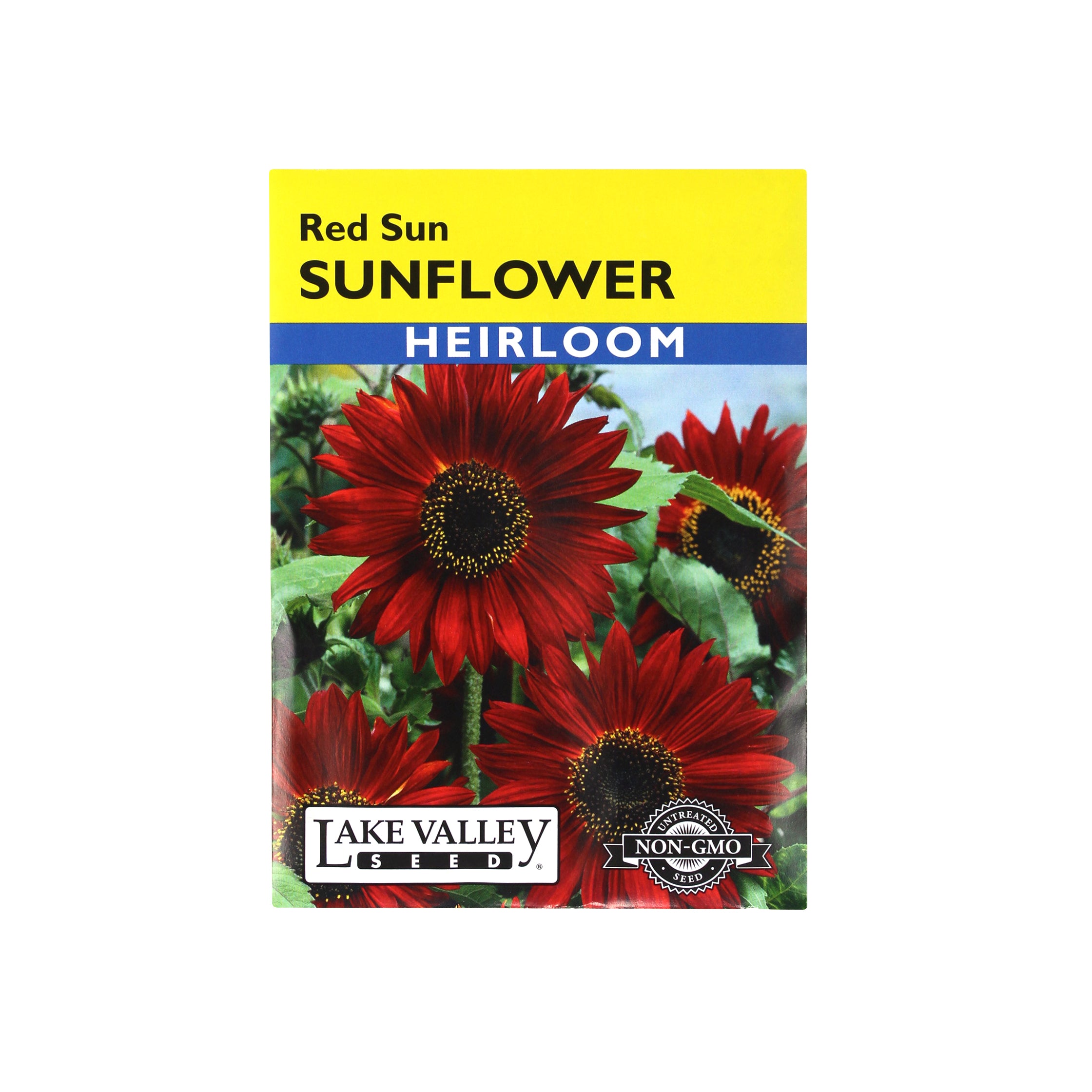 Lake Valley Seed Sunflower Red Sun Flower, 0.75g