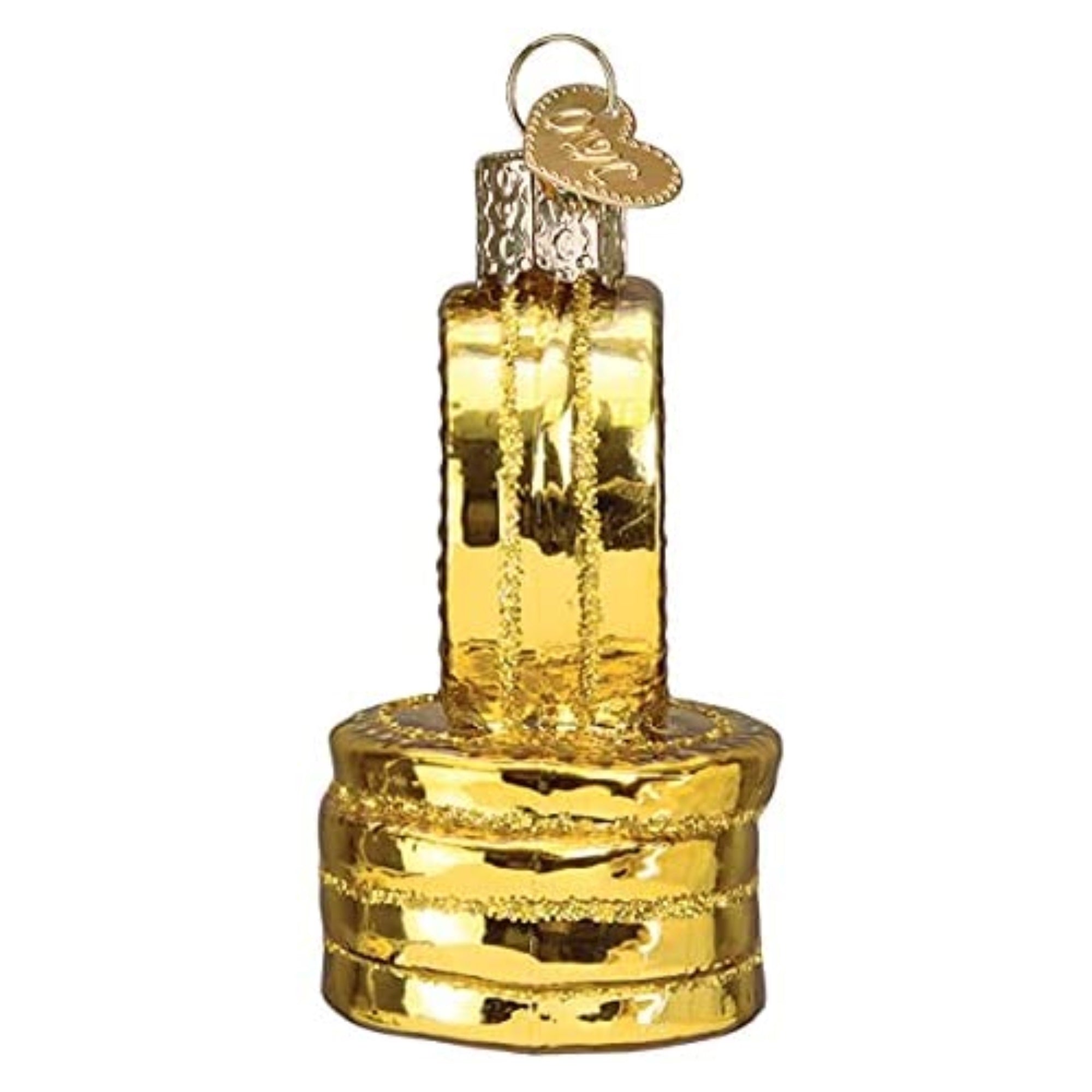 Old World Christmas Blown Glass Christmas Ornament, Bitcoin