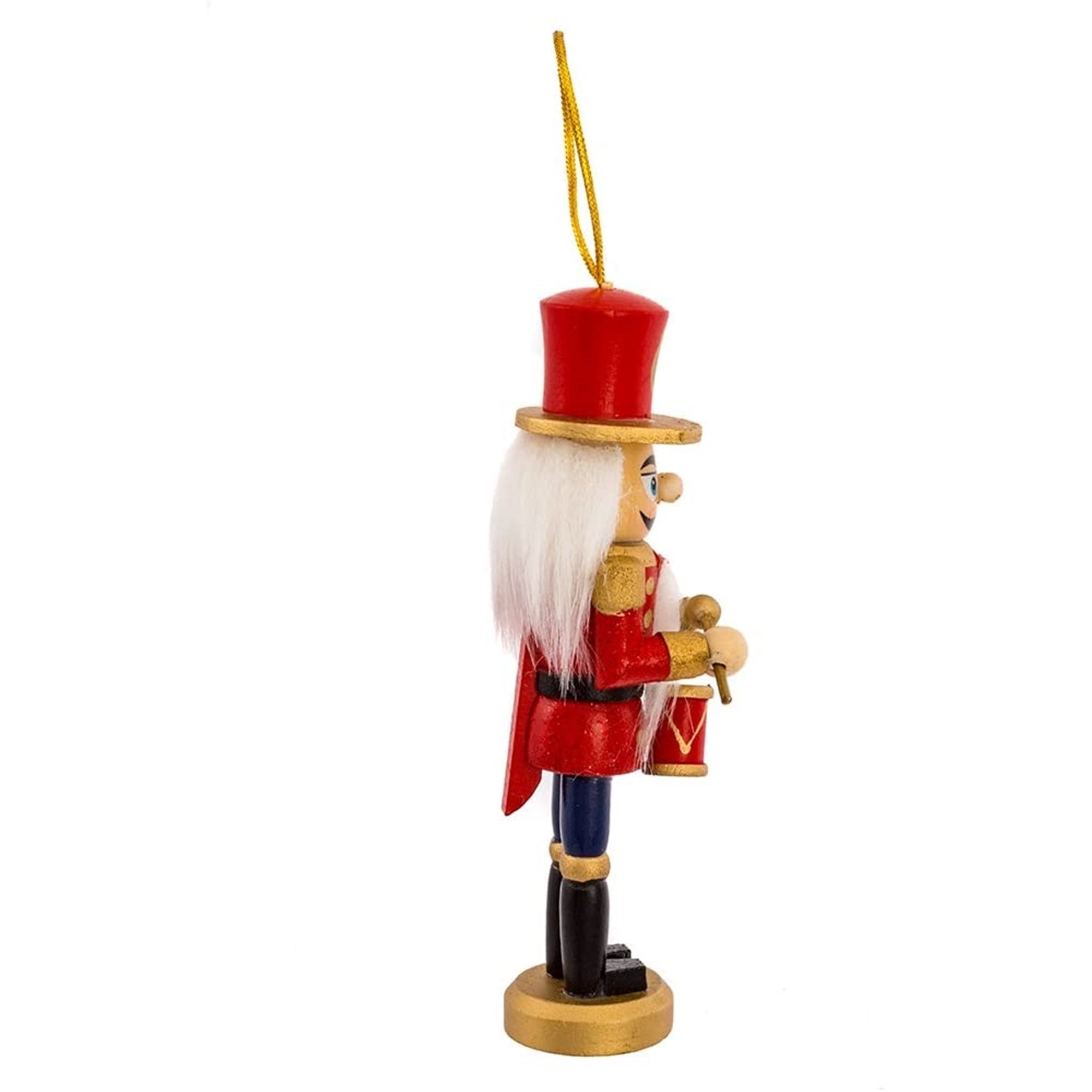 Kurt Adler 5" Wooden Nutcracker Ornaments, Set of 4