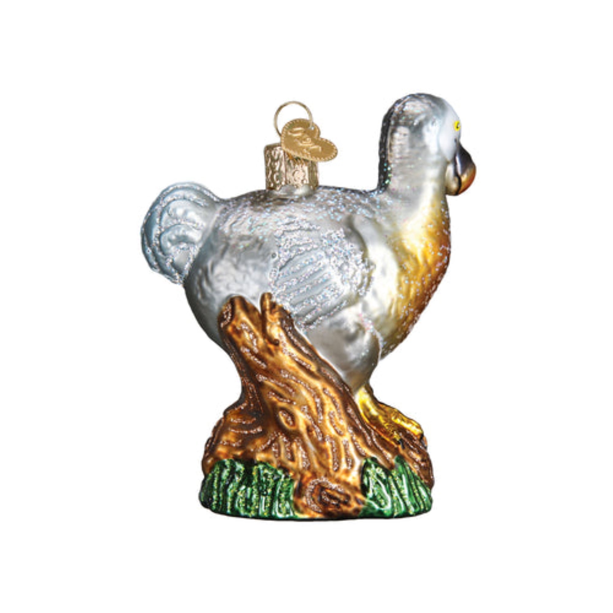 Old World Christmas Blown Glass DoDo Bird Ornament