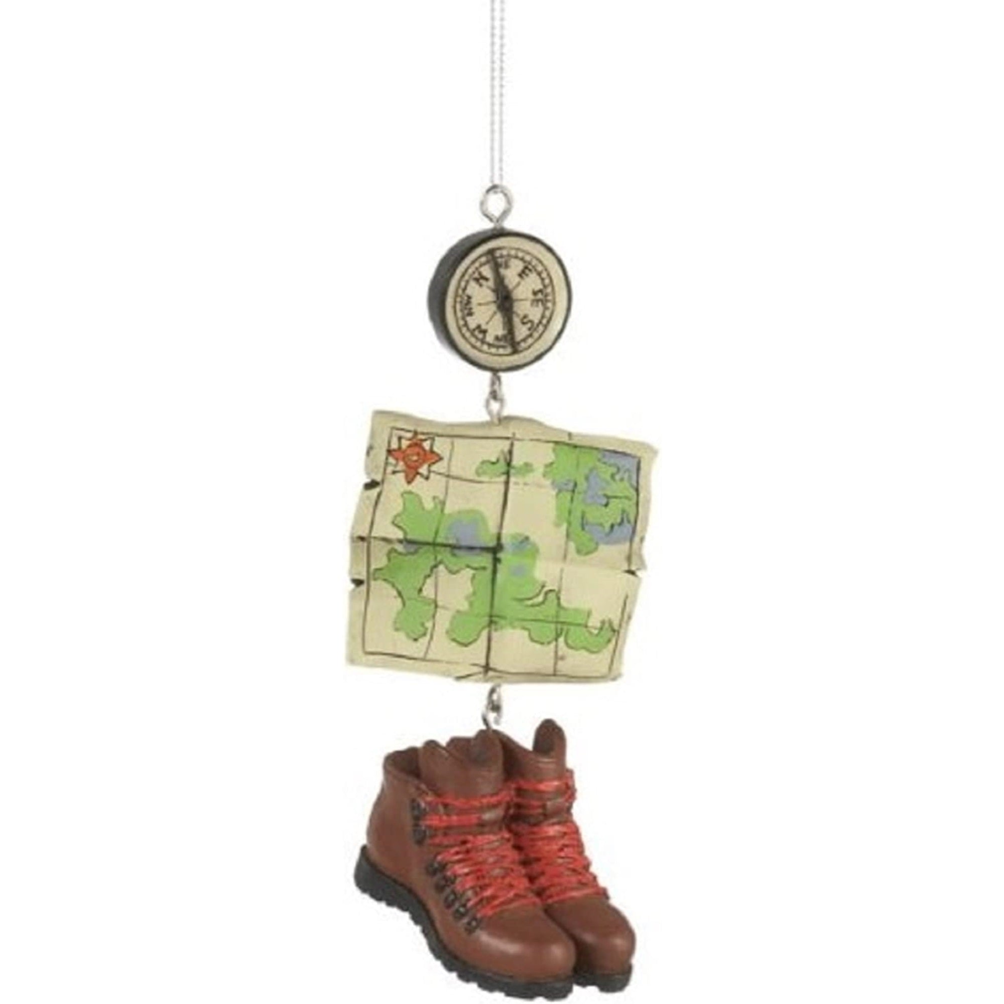 Hiking Compass Ornament by Midwest-CBK, 4.75"