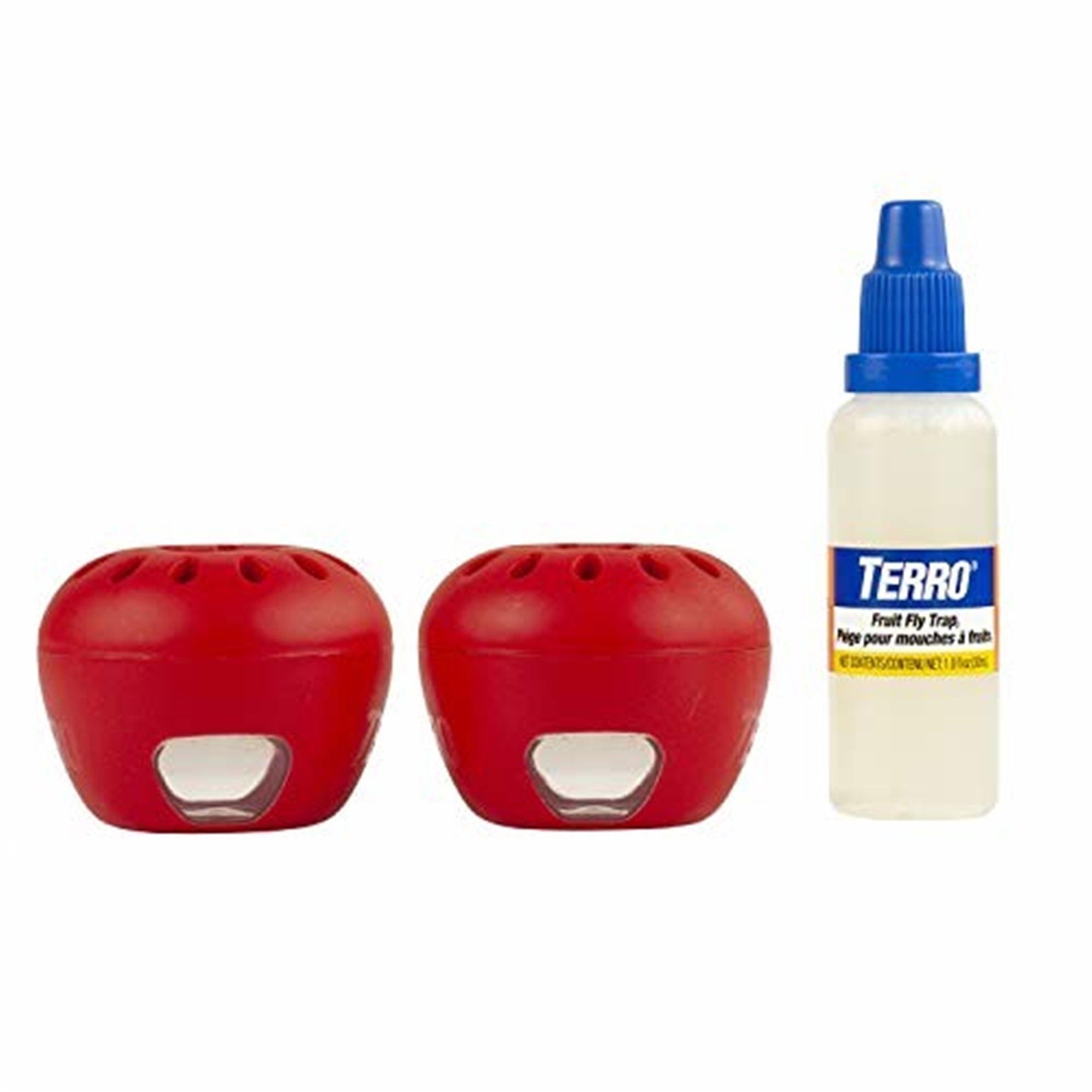 Woodstream TERRO T2502 Fruit Fly Trap, 2 Per Pack