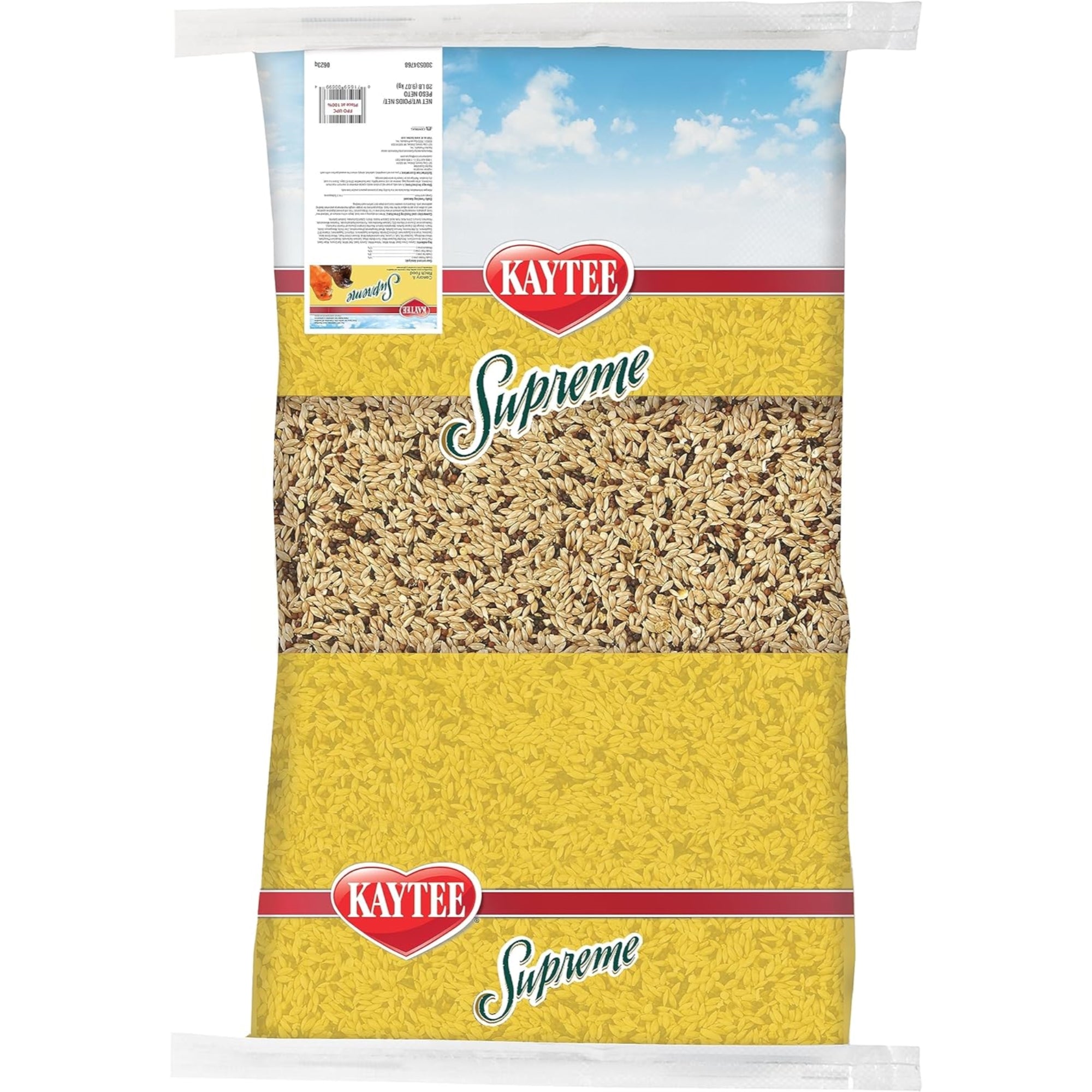 Kaytee Supreme Canary and Finch Bird Food, 20 lb.