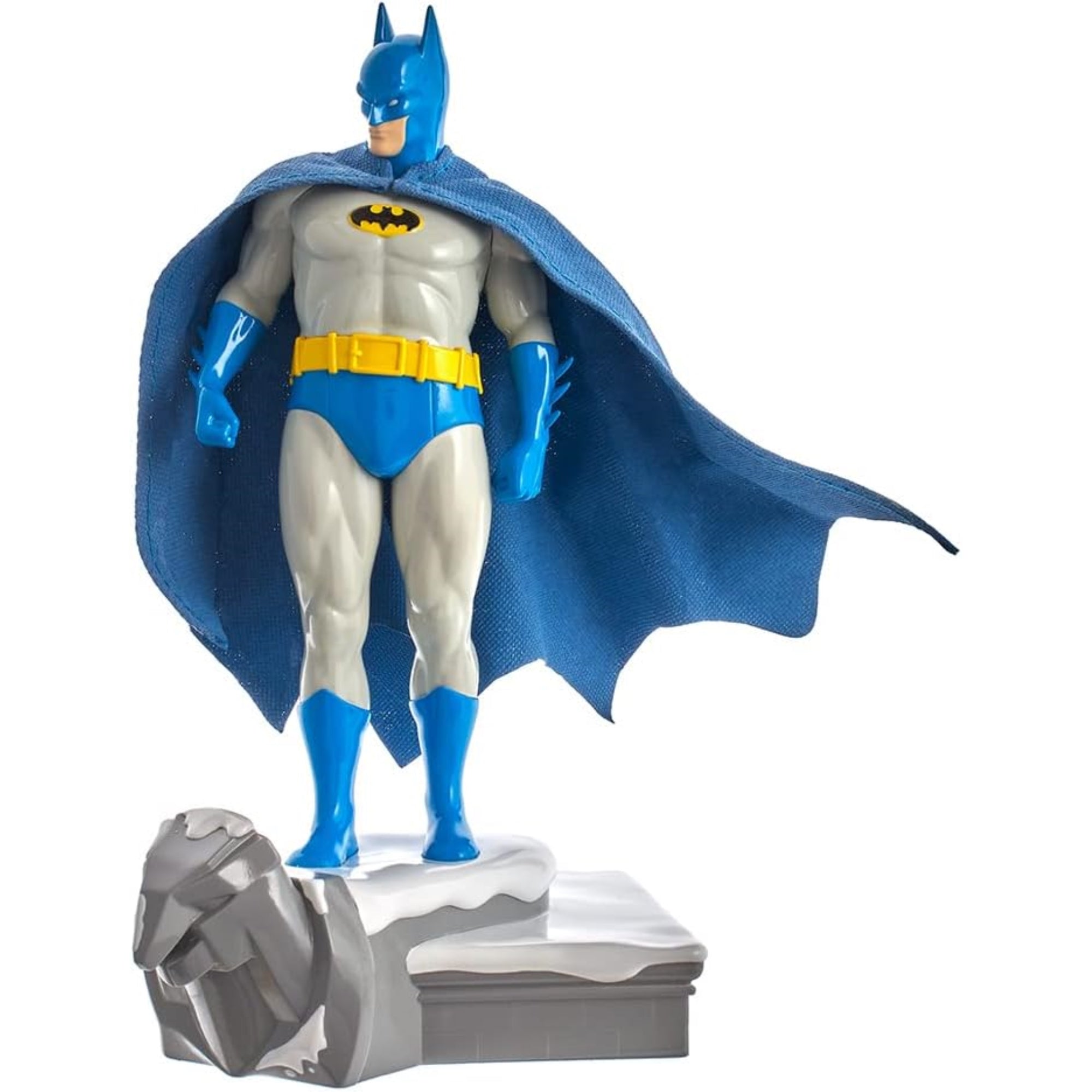 Kurt Adler Plastic DC Comics Batman Retro Table Piece, 7.5-Inch