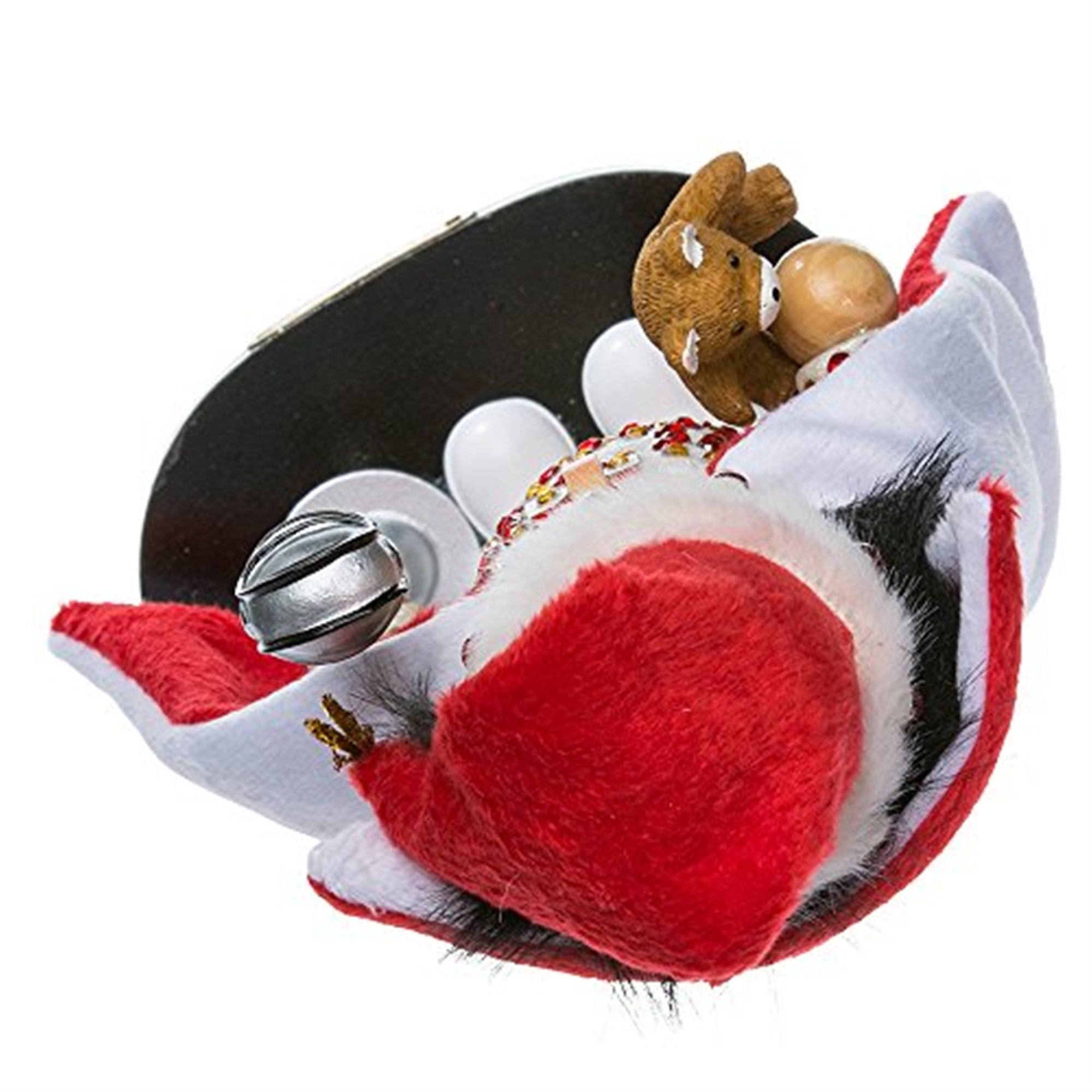 Kurt Adler Elvis in White Suit Christmas Nutcracker, 10"