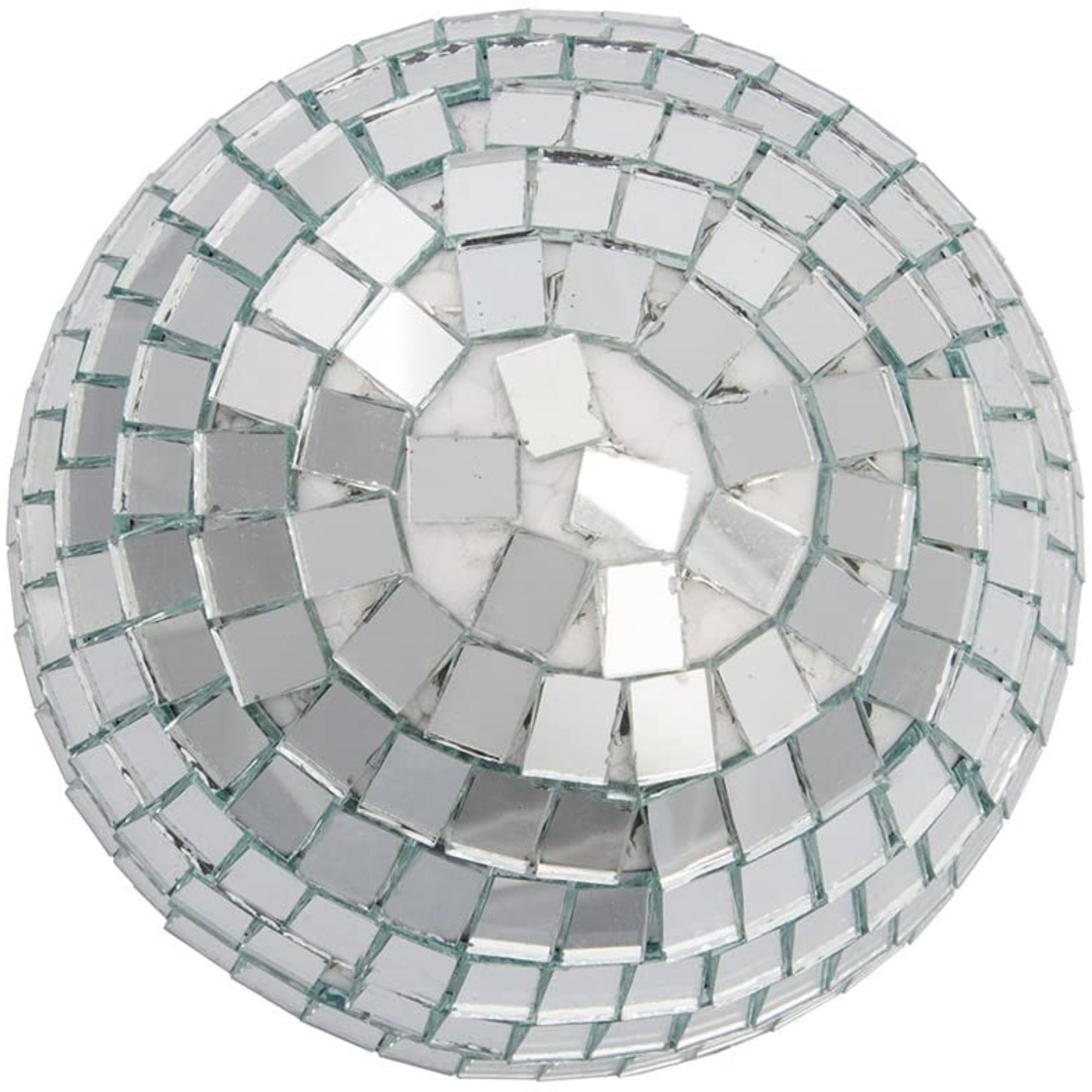 Kurt Adler Mirrored Disco Ball Glass Ornaments, 6-Piece Box Set, 3” Ornaments