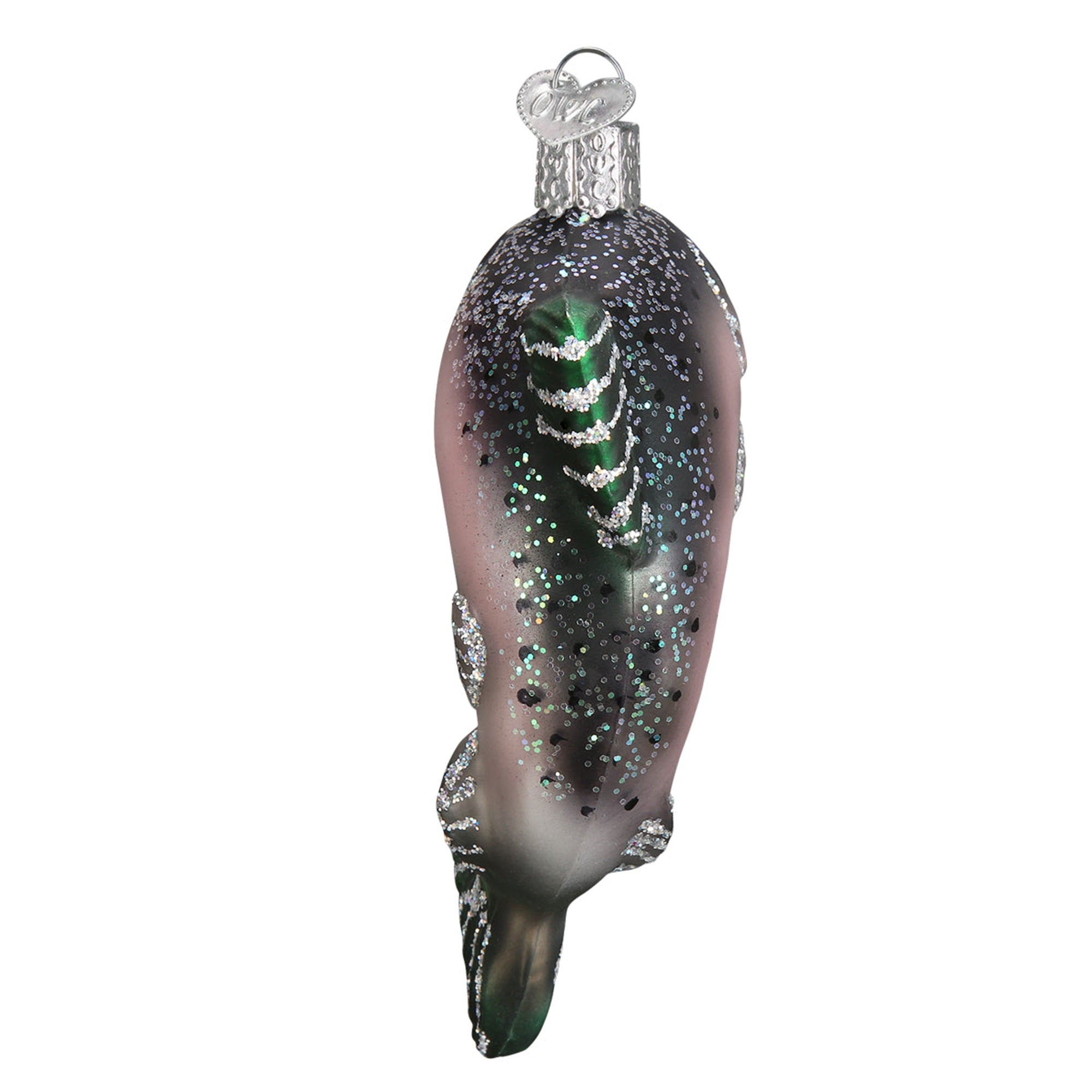 Old World Christmas Hanging Glass Ornament, King Salmon