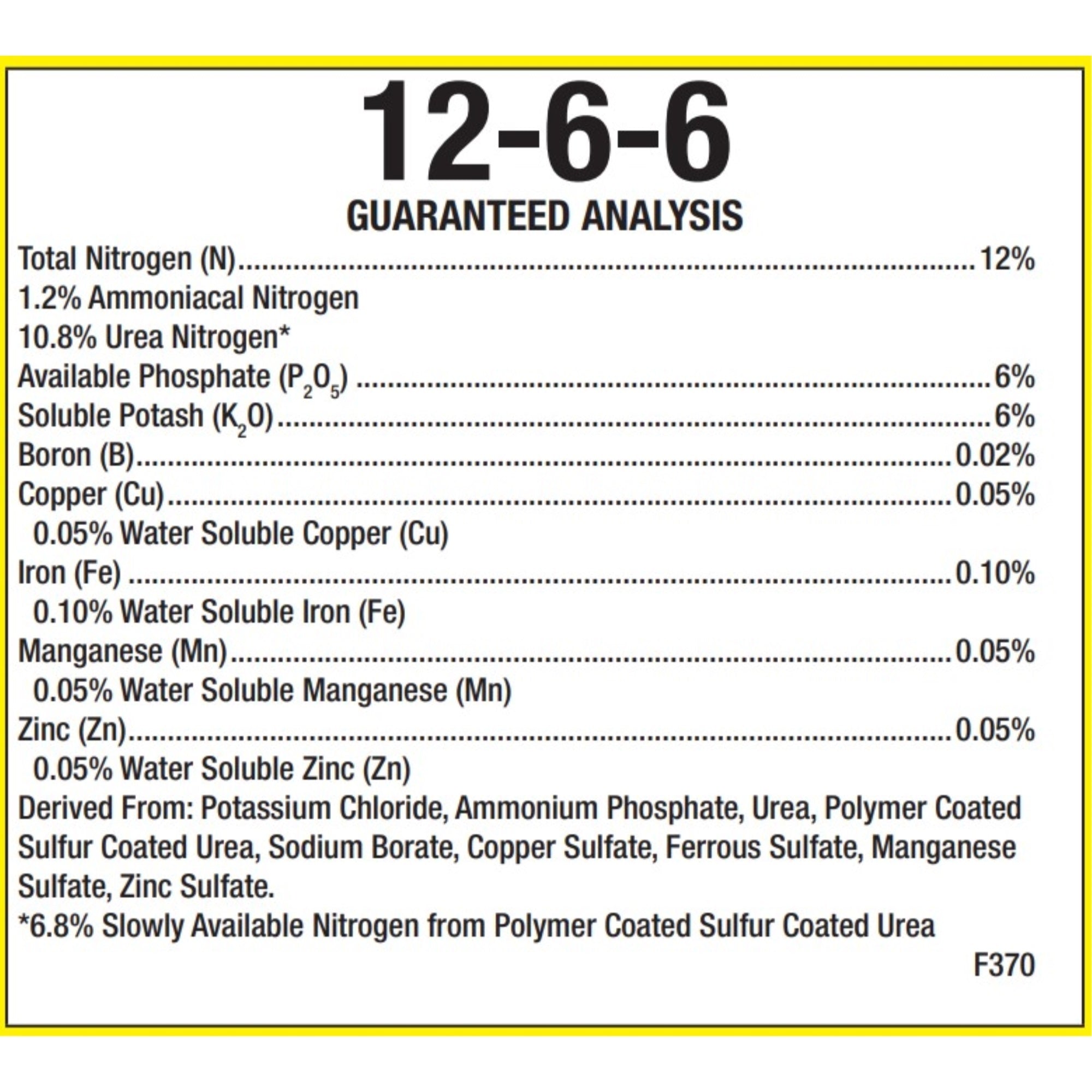 VPG Hi-Yield Grower's Special Fertilizers 12-6-6