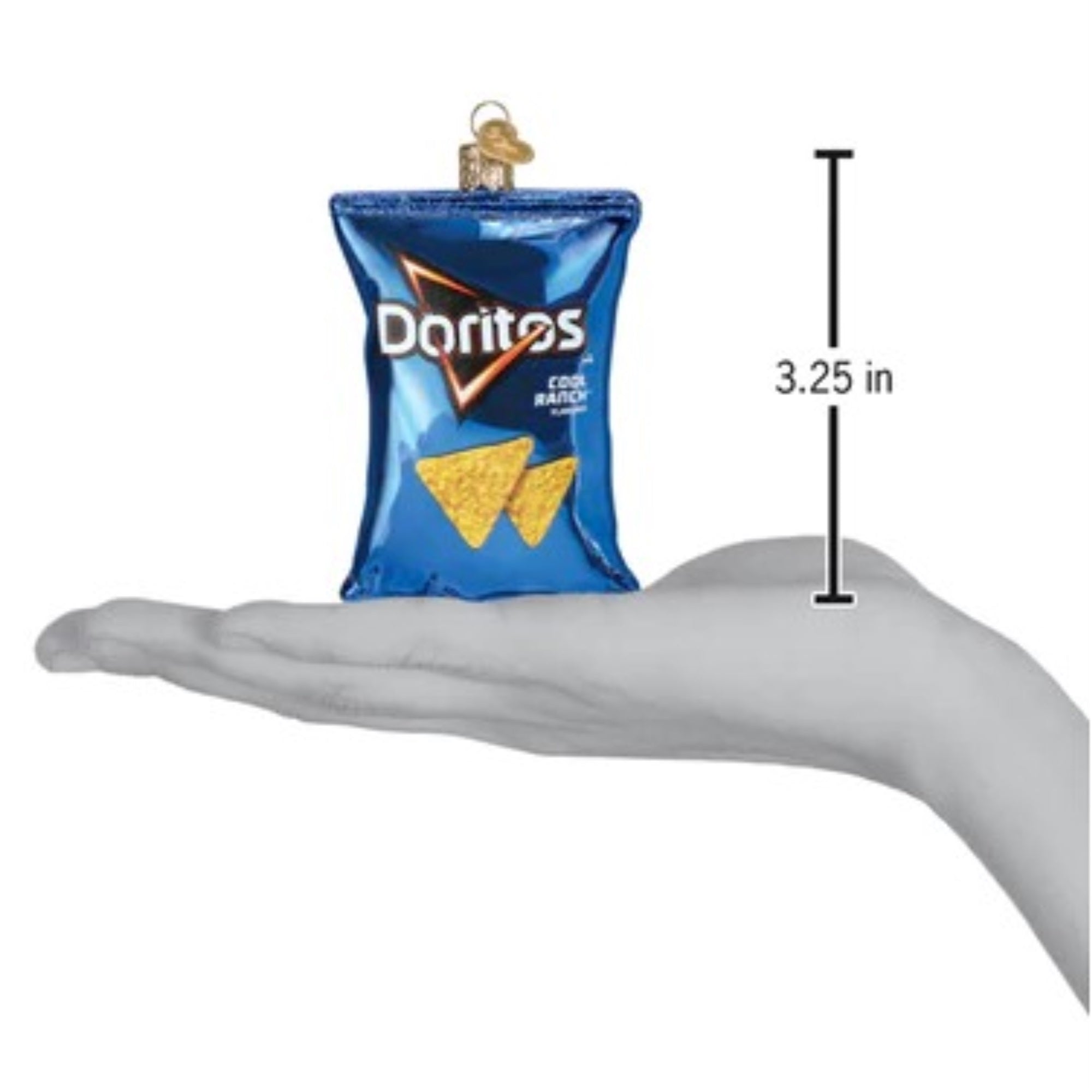 Old World Christmas Blown Glass Christmas Ornaments, Doritos Cool Ranch Chips