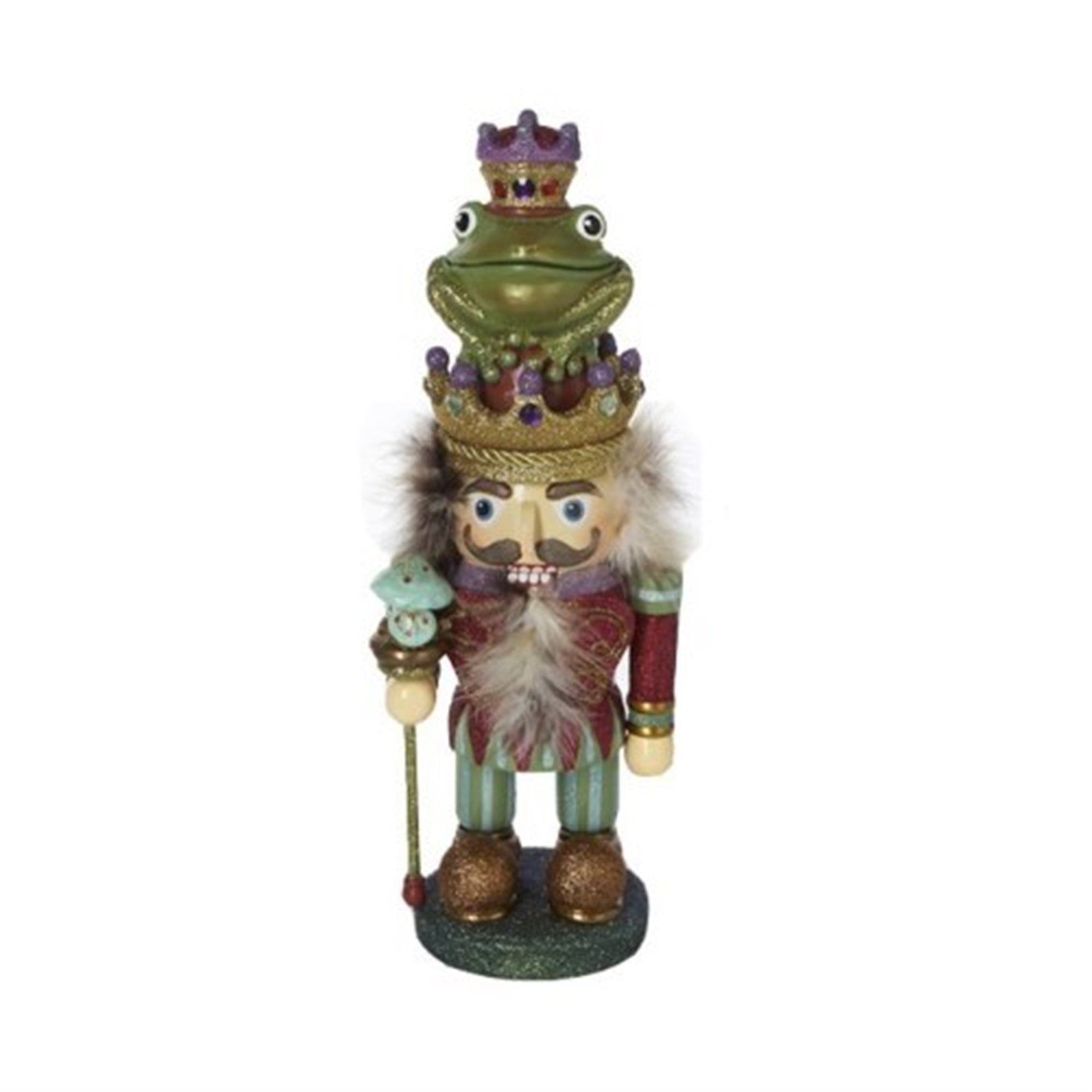 Kurt Adler Hollywood Nutcracker Collection, Frog Prince 15"