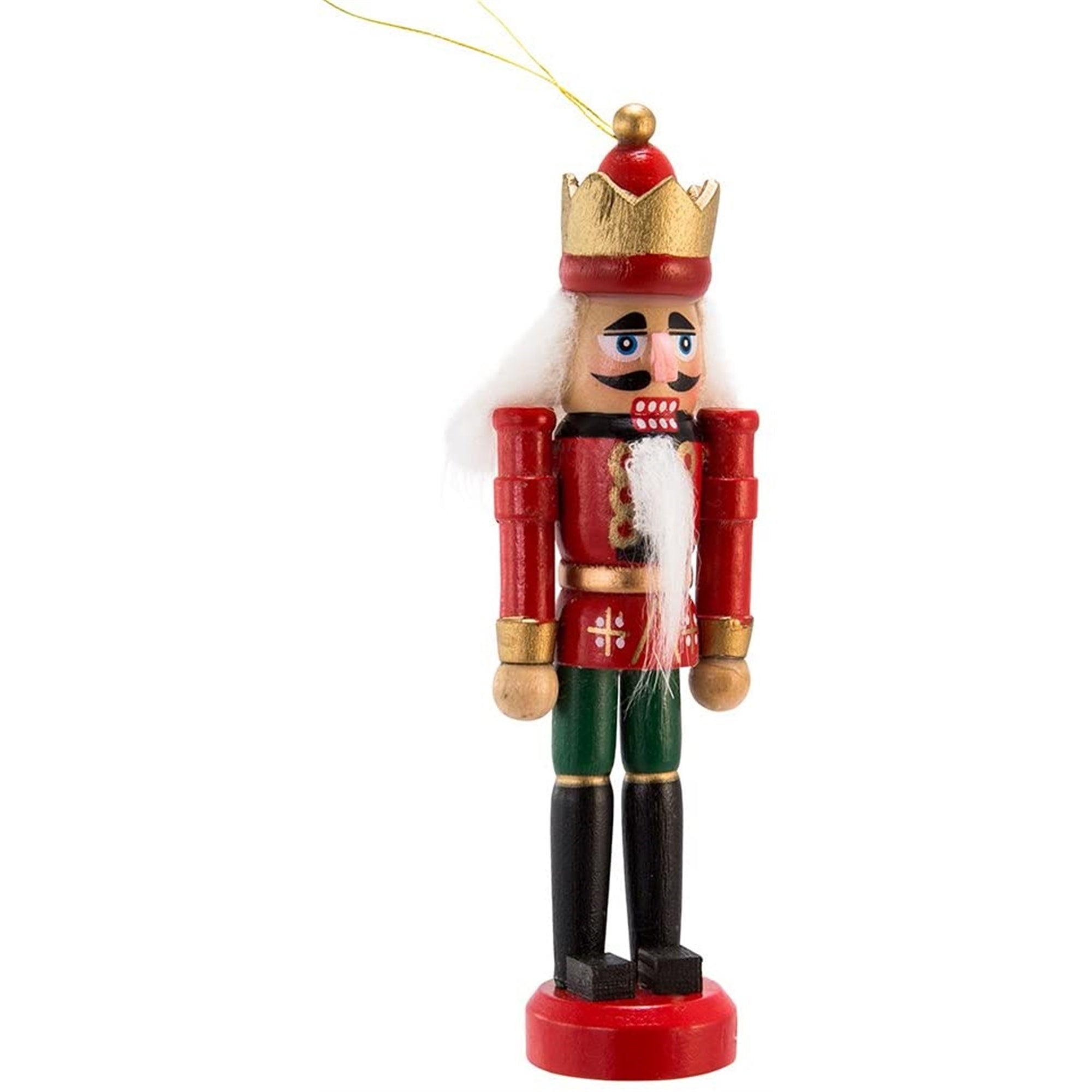 Kurt Adler Wooden Nutcracker Ornaments (Set of 6)