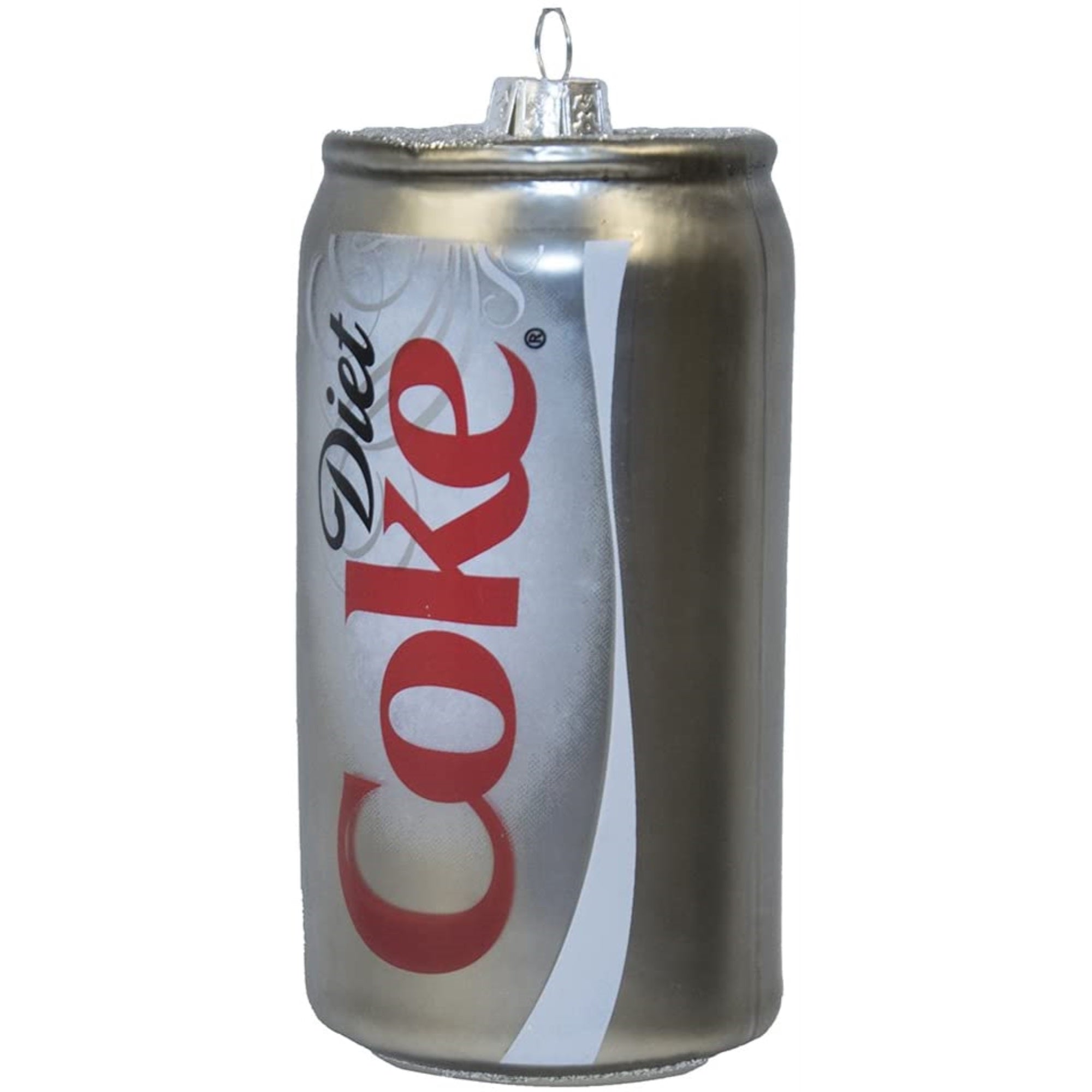 Kurt Adler Glass Diet Coke Can Christmas Tree Ornament