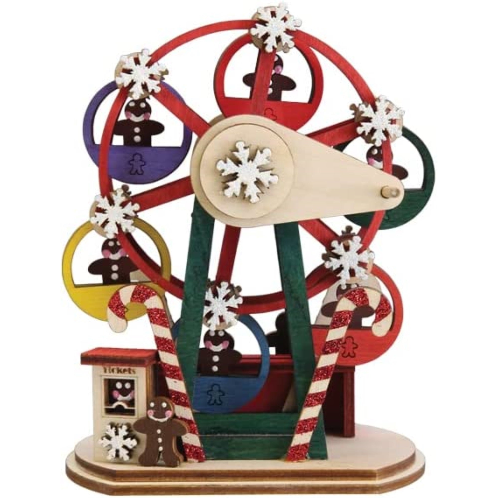 Old World Christmas Ginger Man Ferris Wheel Ornament For Christmas Tree