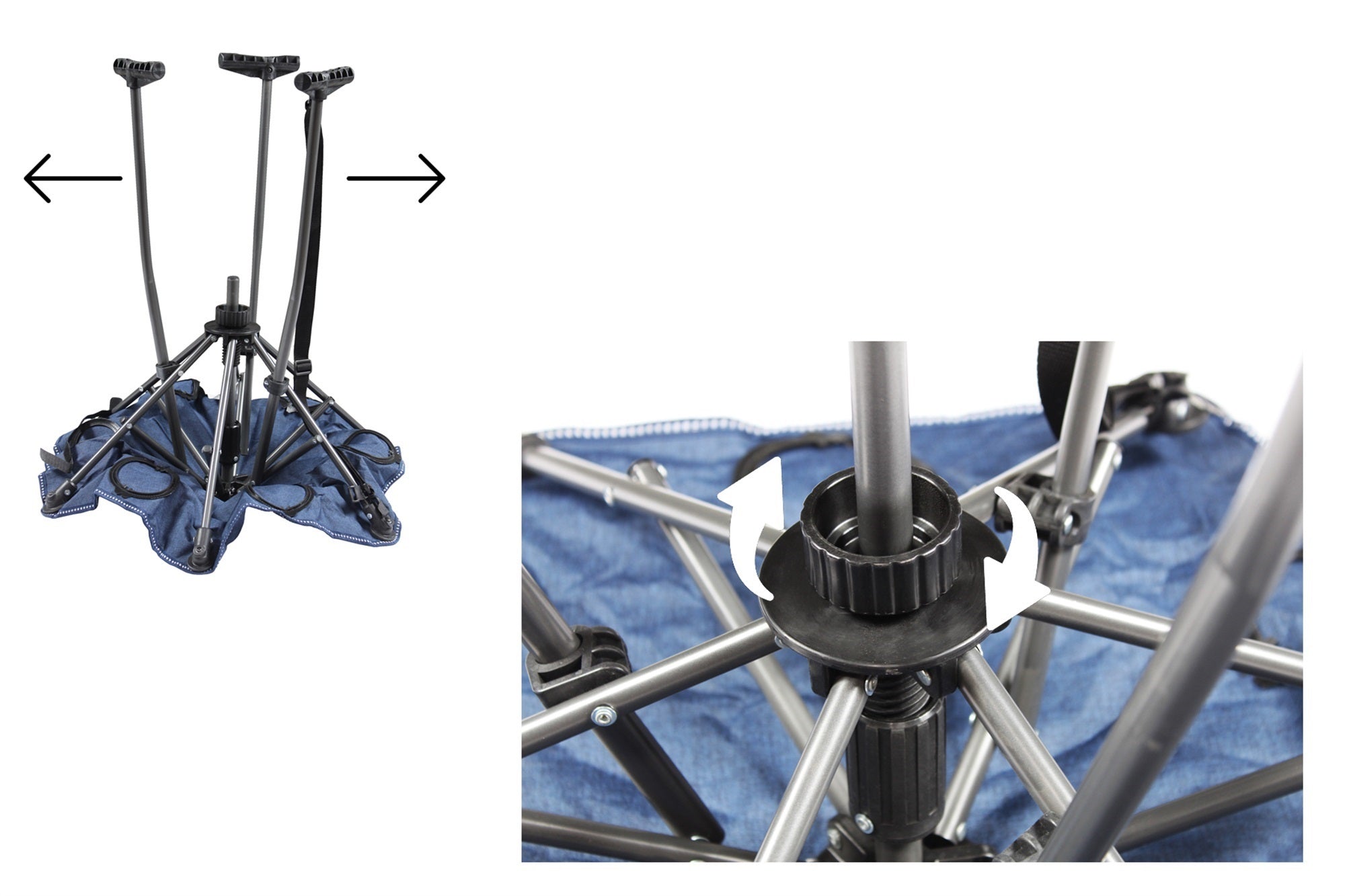 Zenithen Limited High Tension Hex Table, Blue