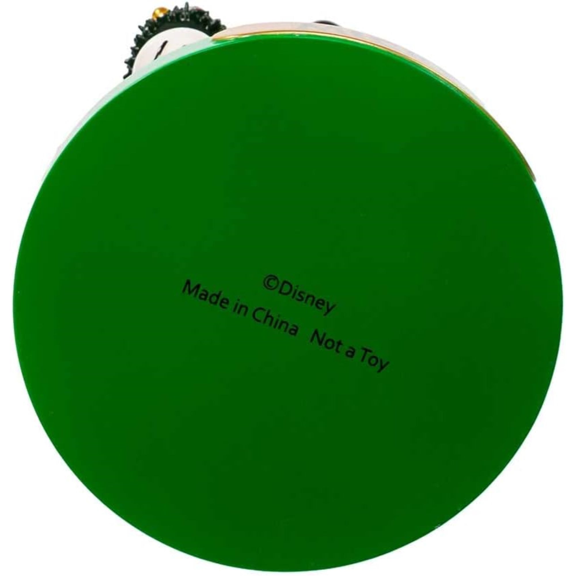 Kurt Adler Disney Mickey Mouse with Antlers and Tree Nutcracker, 6"