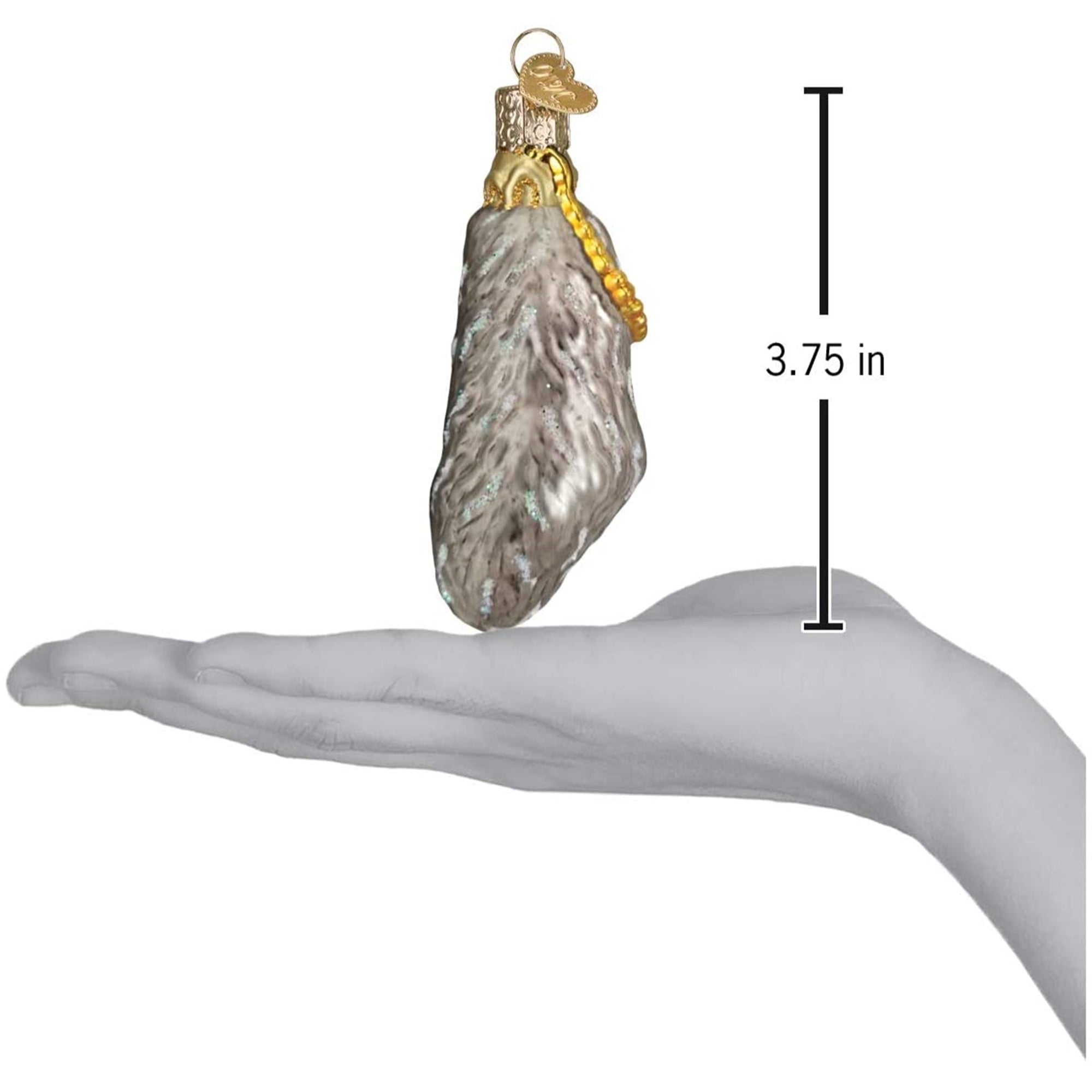 Old World Lucky Rabbit's Foot Glass Blown Ornaments for Christmas Tree