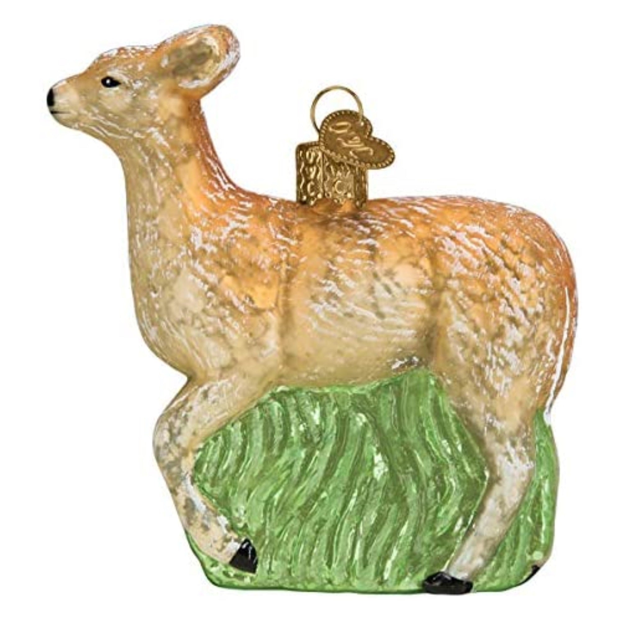 Old World Christmas Glass Blown Ornaments, Doe