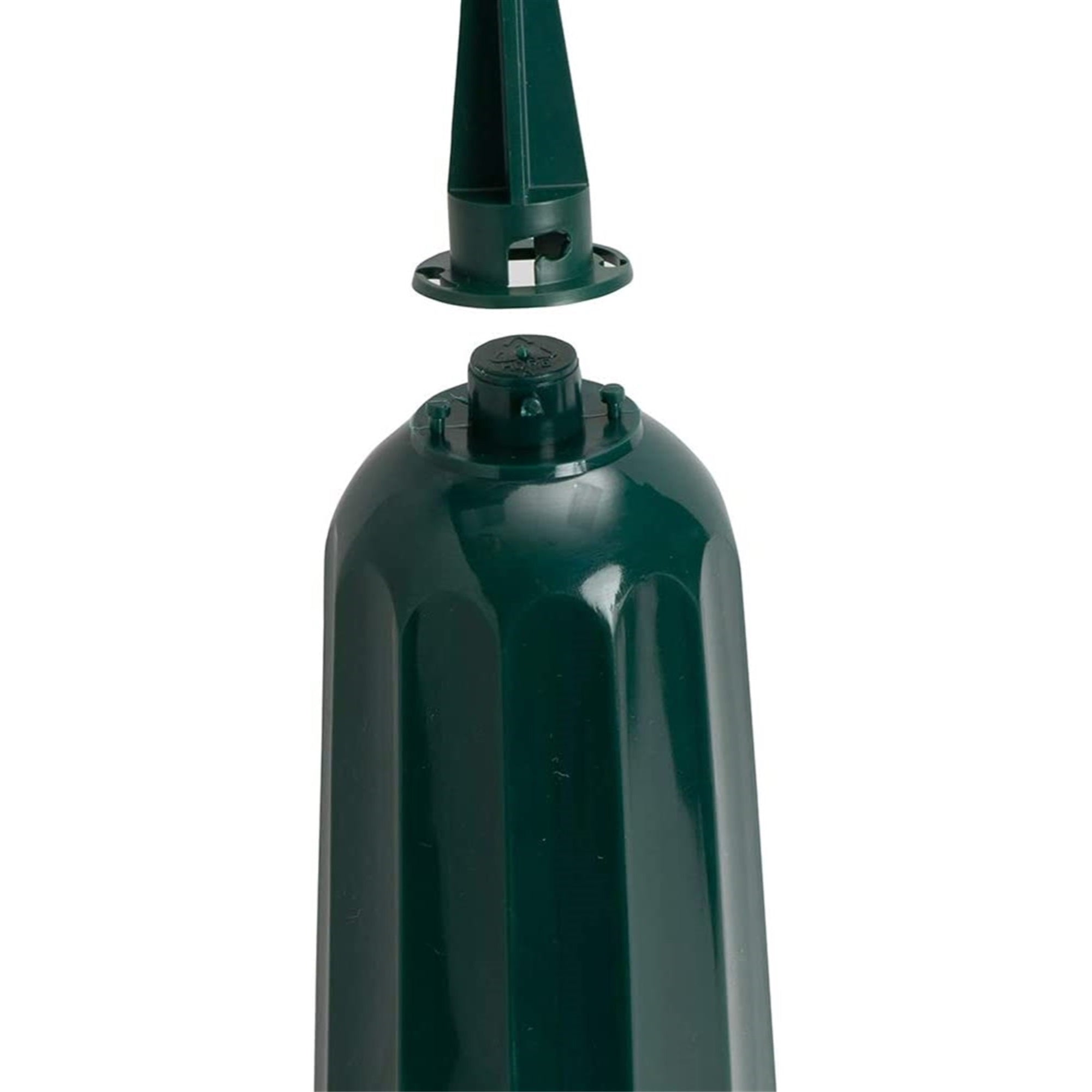 Novelty Plastic Round Bottom Memorial Vase, 9.75" H (Pack of 1)