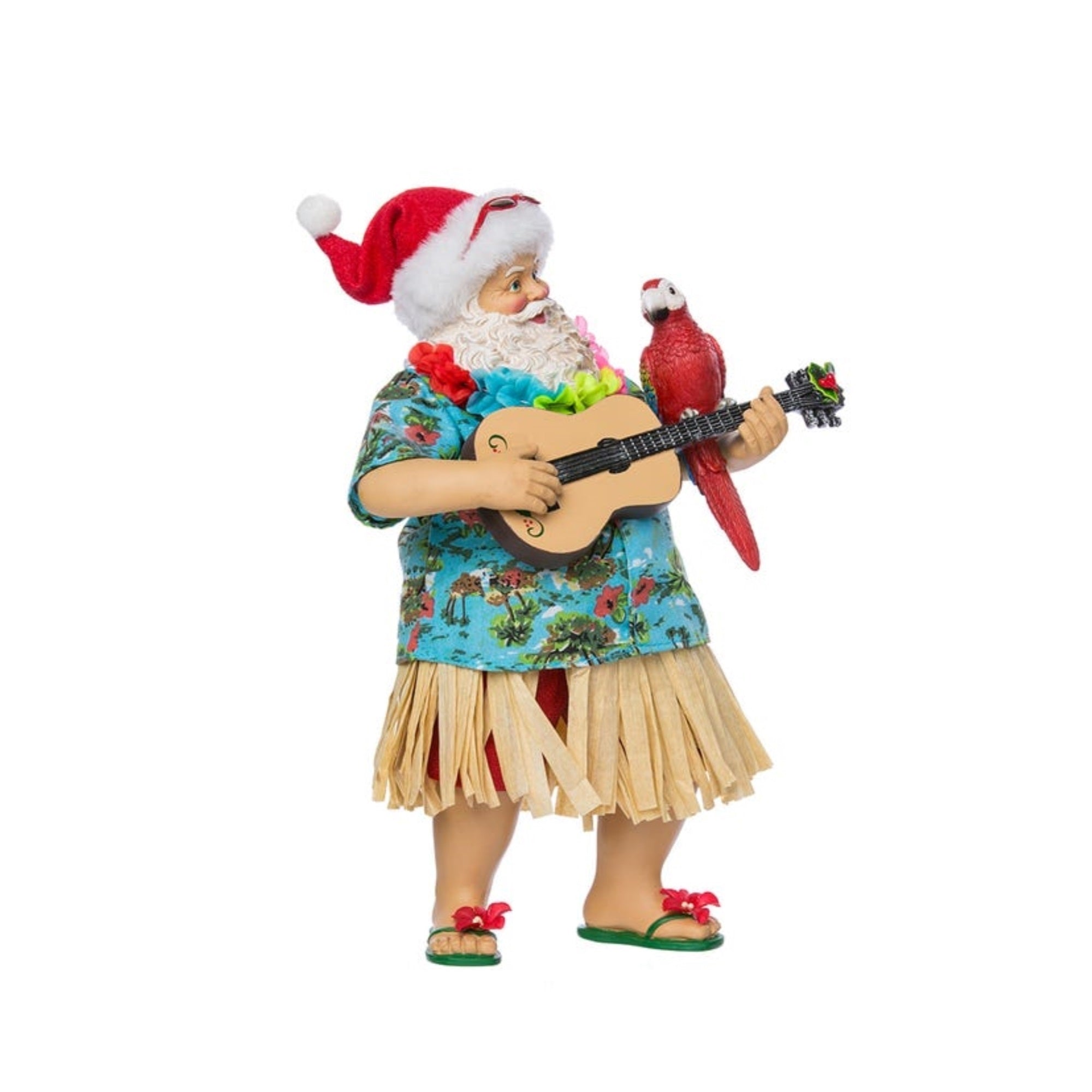 Kurt S. Adler Fabriche Collection Beach Santa, 11"