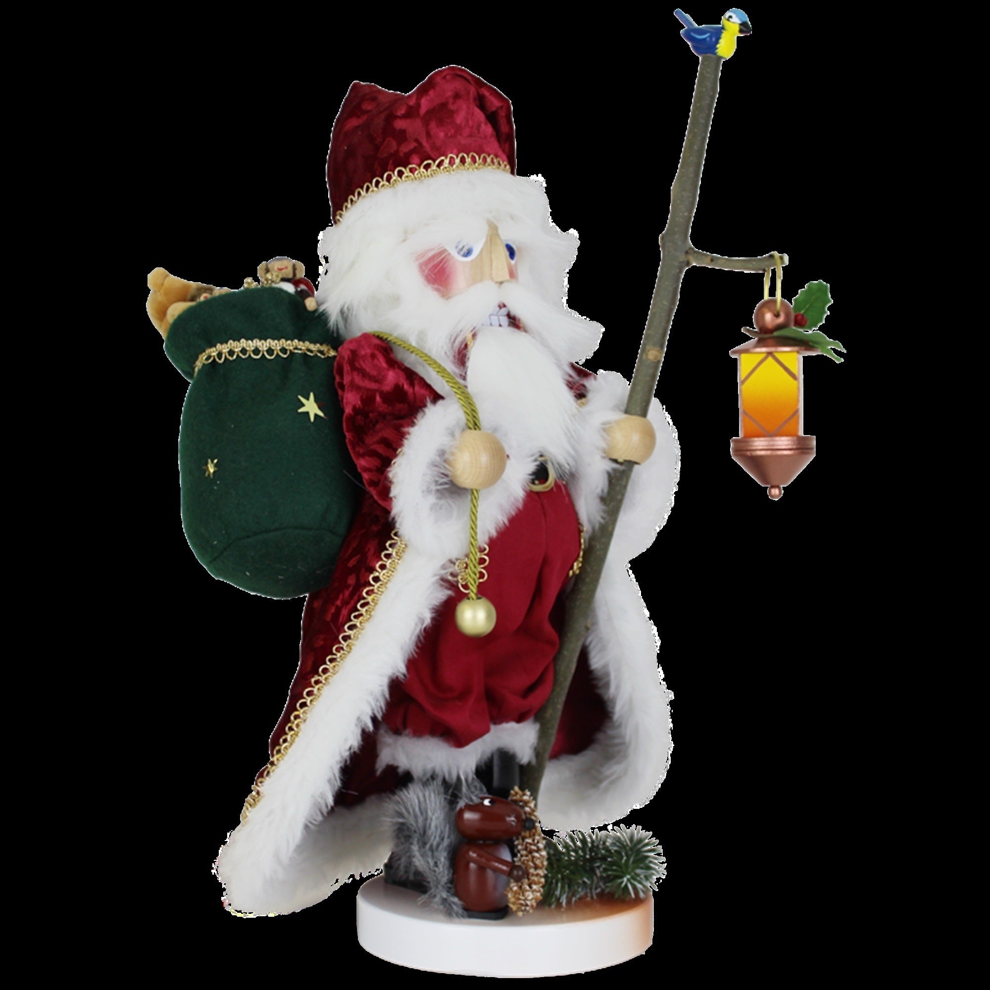 Steinbach Big Nutcracker Collection, Limited Edition, Cozy Woodland Santa, 18.5"