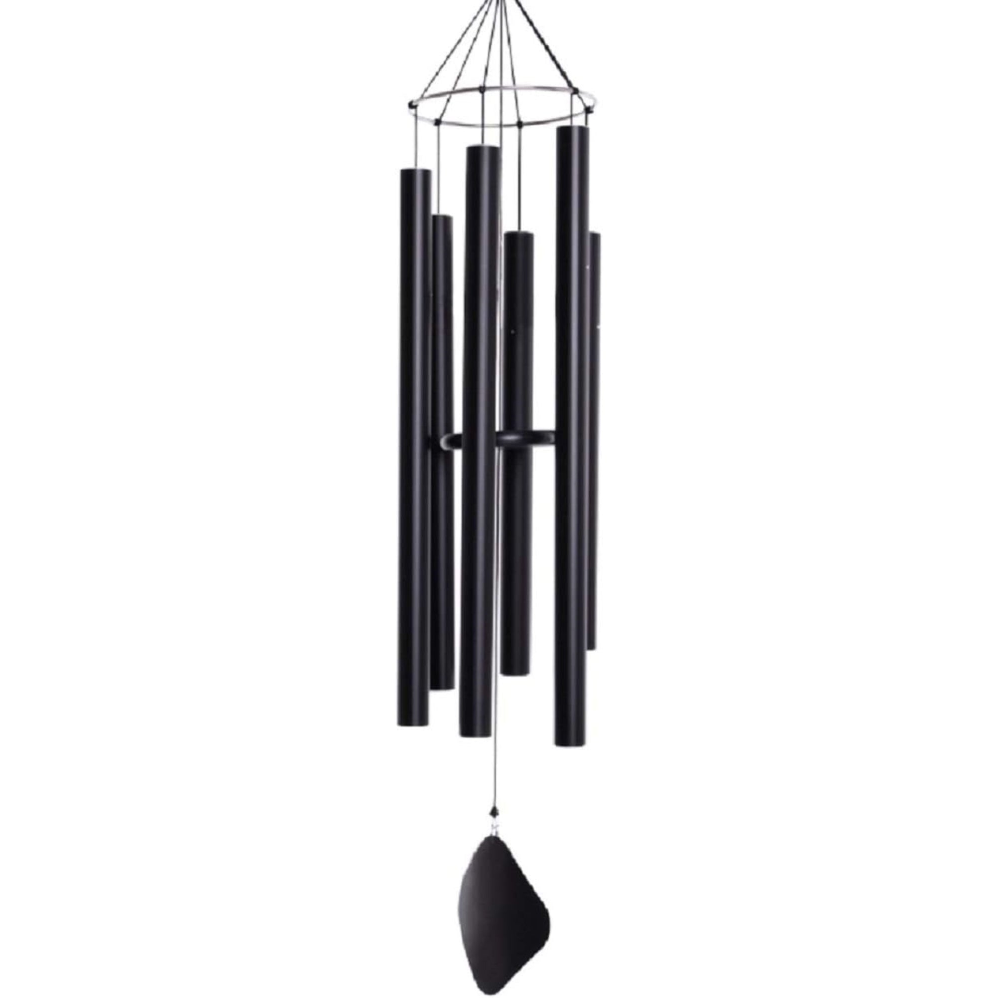 Music of the Spheres Pentatonic Alto, Medium Handcrafted, Precision Tuned, Weather Resistant Unique Outdoor Wind Chime, 50"