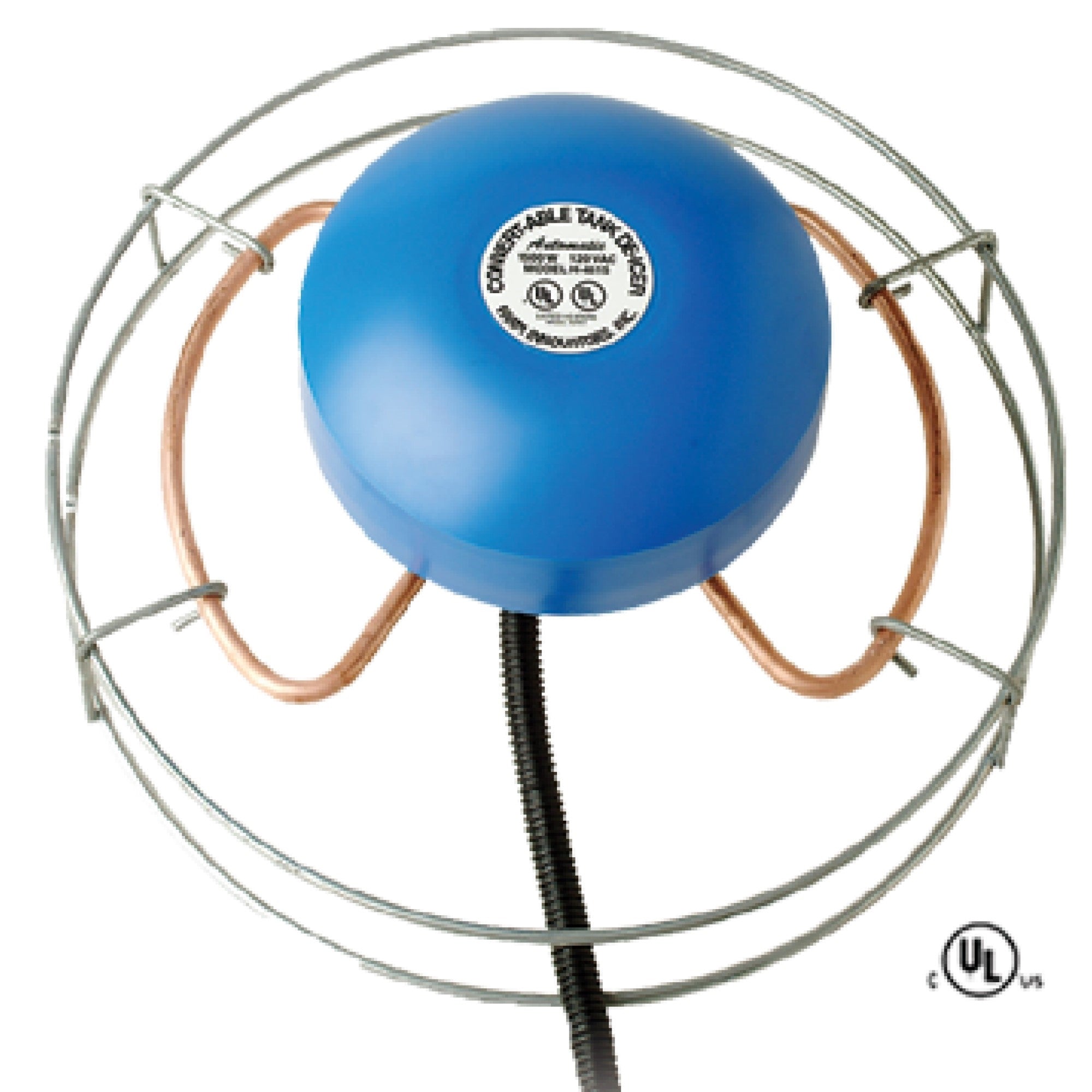 Farm Innovators Convert-Able De-Icer with Attached Guard, 1,500 Watts, Heavy duty Anti-Chew Cord Protector