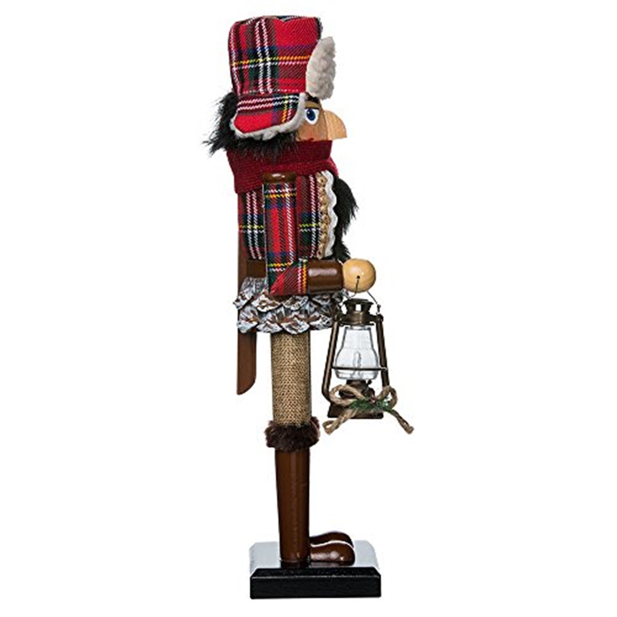 Kurt Adler Wooden Woodsman Nutcracker, 15"