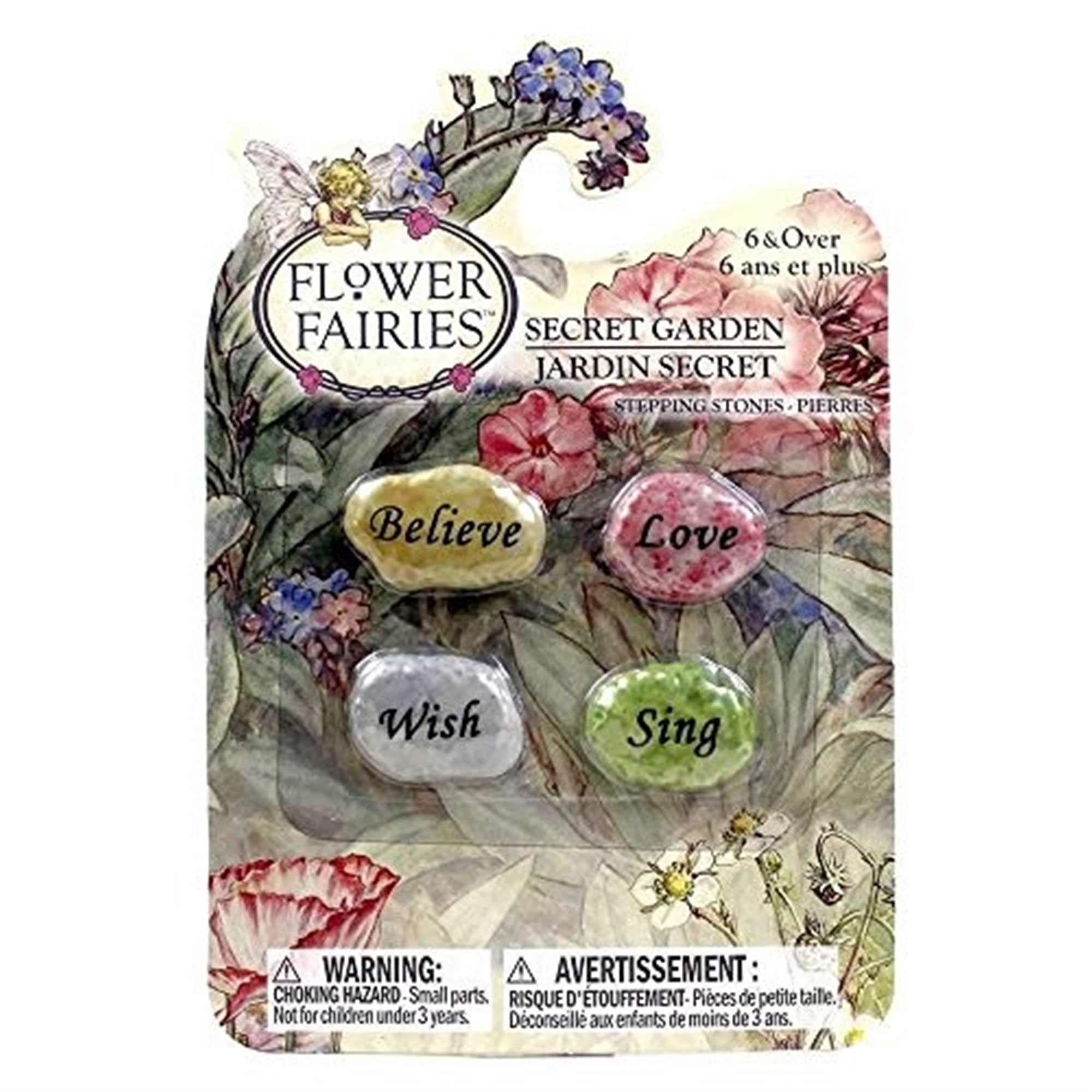 Flower Fairies Secret Garden - Set of 4 Stepping Stones