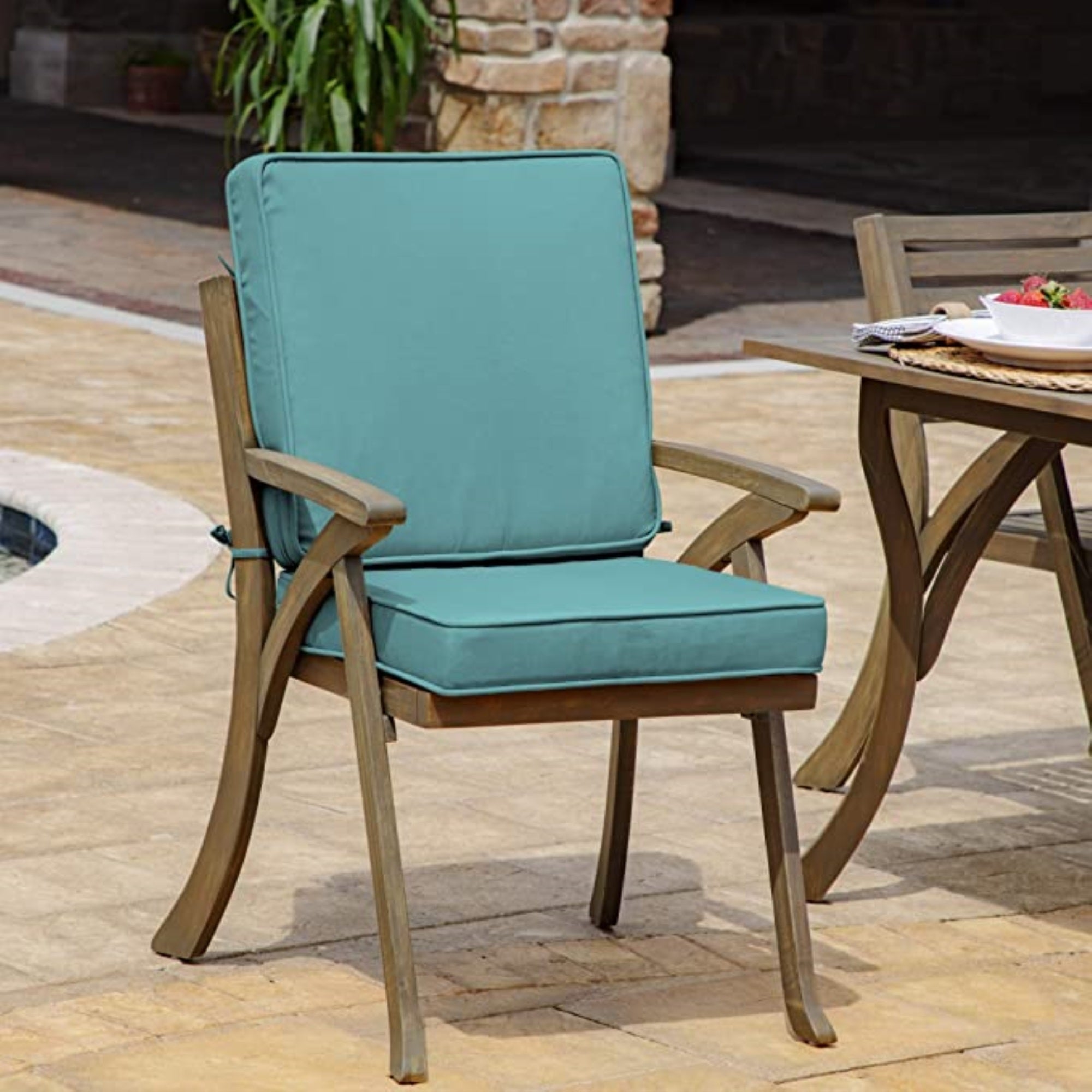 Arden Selections Acrylic Foam Chair Cushon, 20 x 20"