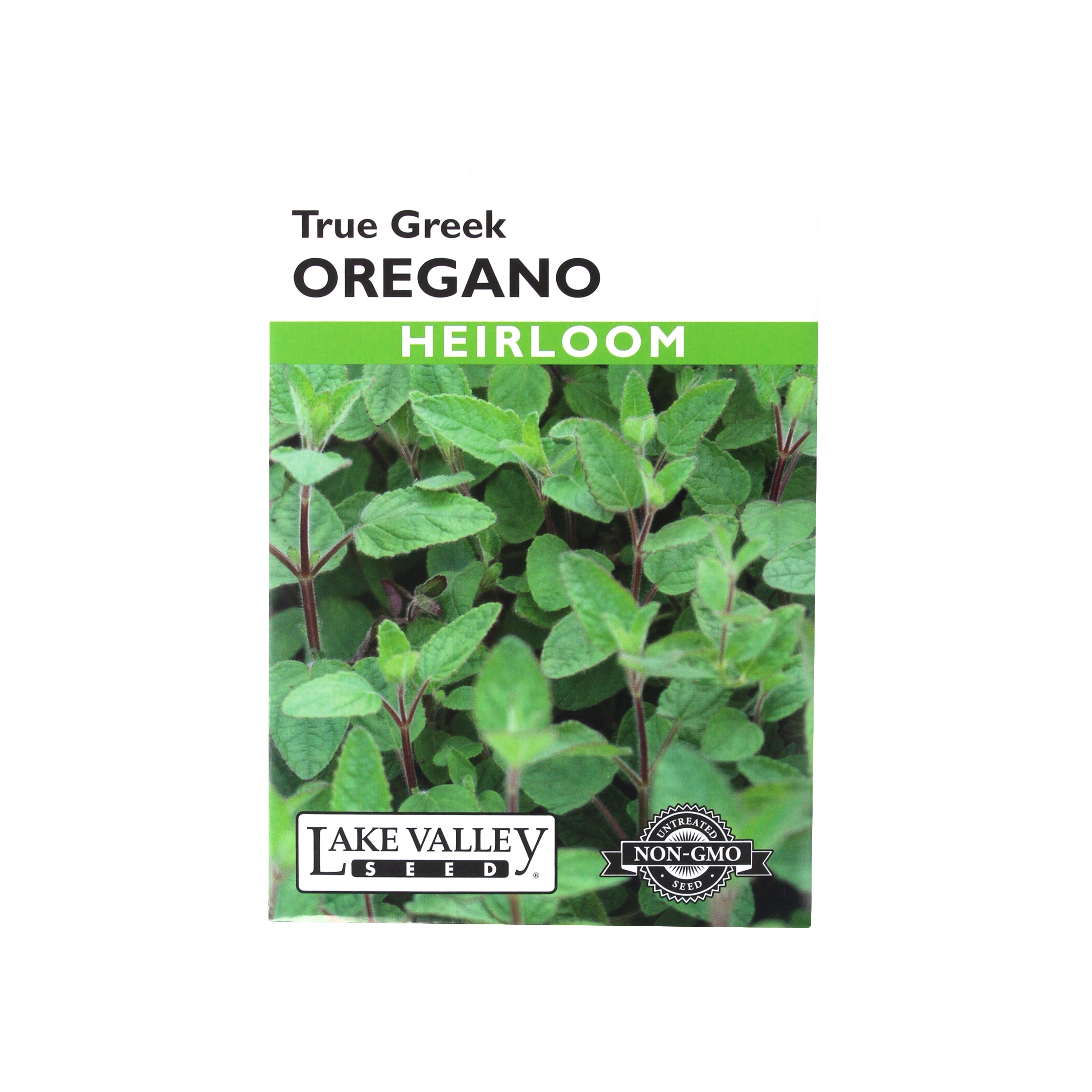 Lake Valley Seed Oregano, True Greek Heirloom, 0.15g