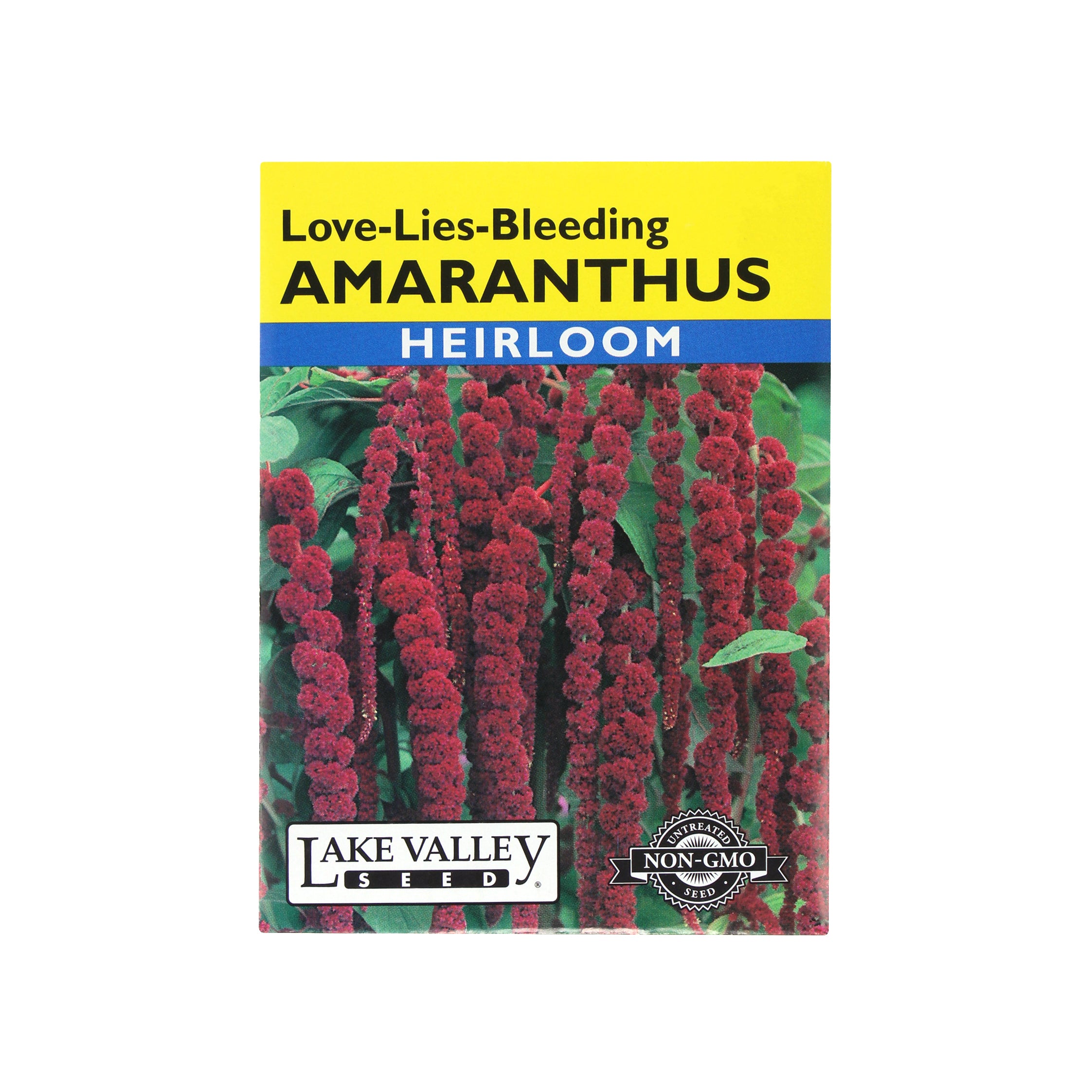 Lake Valley Seed Amaranthus, Love-Lies-Bleeding Heirloom Flower, 0.25g