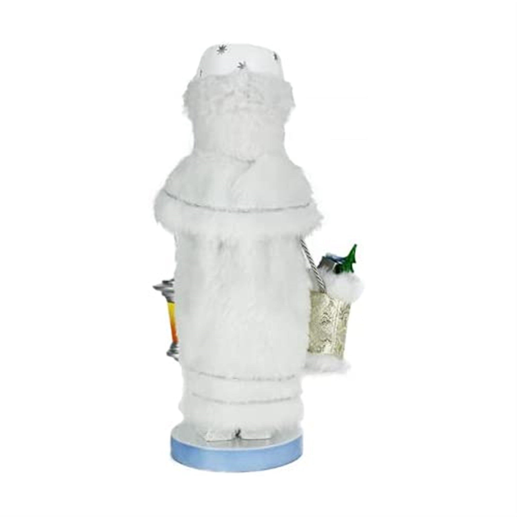 Steinbach Big NC White Christmas Santa Homemade Nutcracker, 17.7"