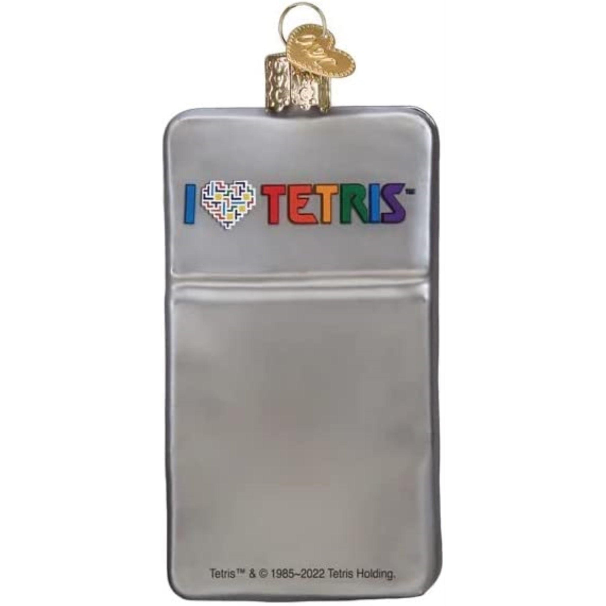 Old World Christmas Blown Glass Christmas Ornaments, Tetris